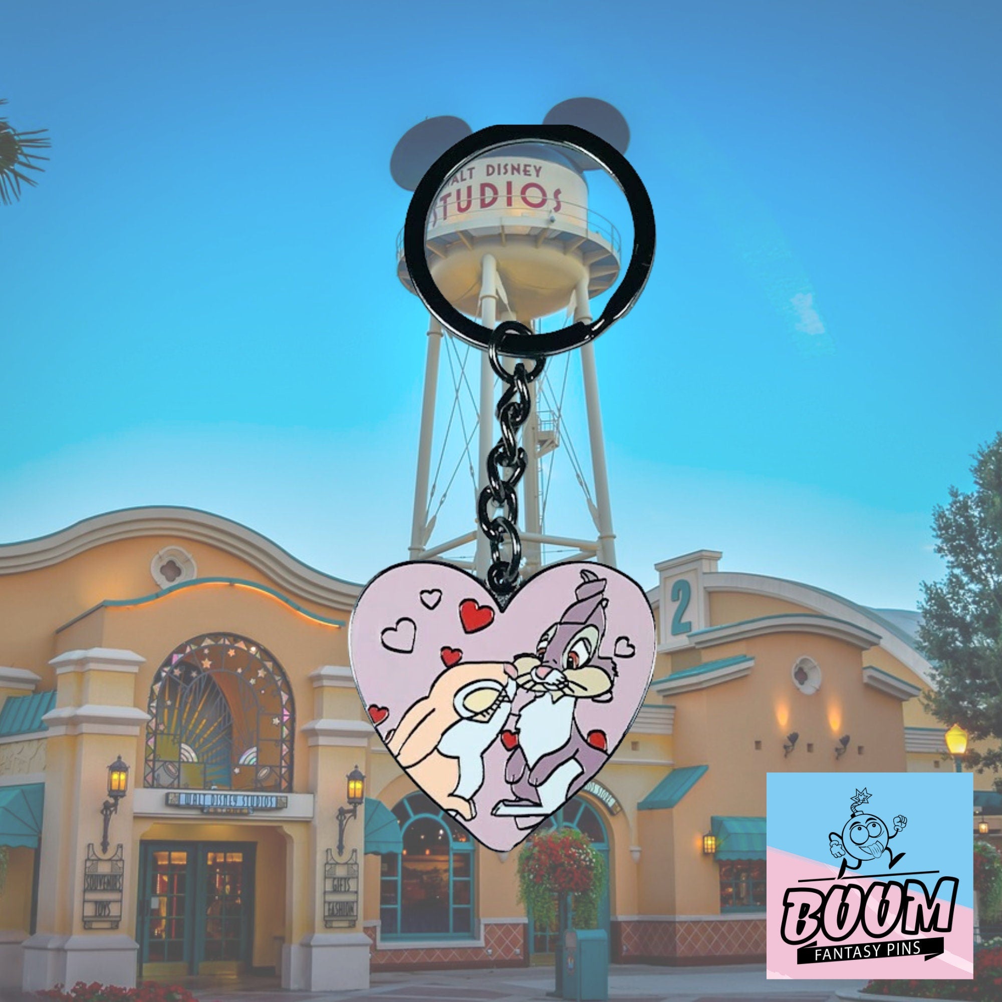 Porte-clés – Panpan et Miss Bunny de Bambi – Disney Fantasy