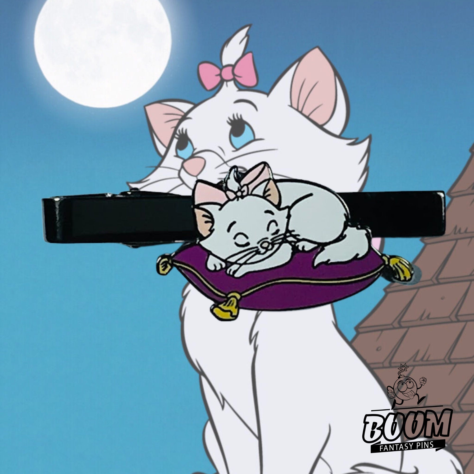 Pinza de corbata – Marie de Los Aristogatos – Disney Fantasy