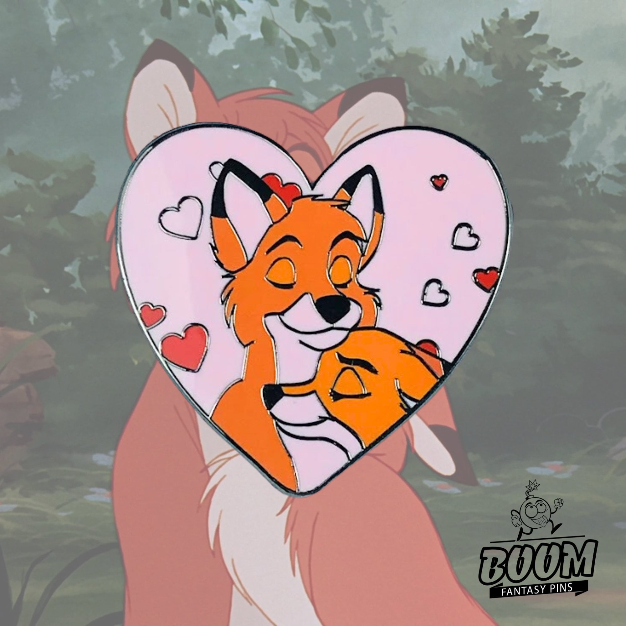 Pin's – Vixey et Tod du film Rox et Rouky de Disney Fantasy