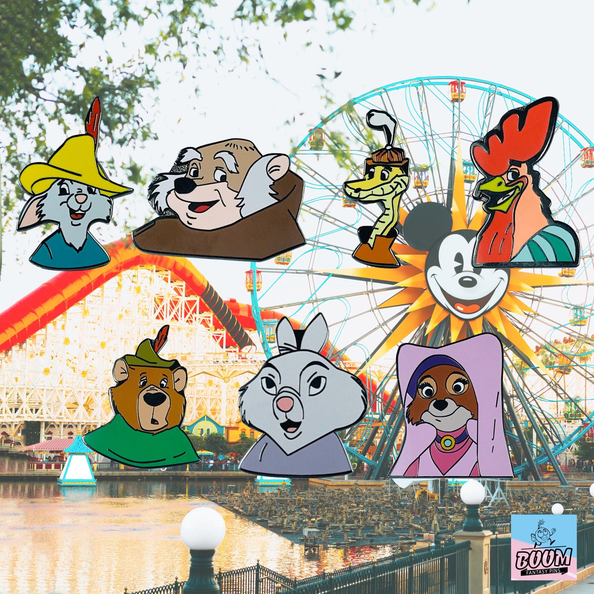 Pin's – Robin des Bois du film Robin des Bois – Disney Fantasy