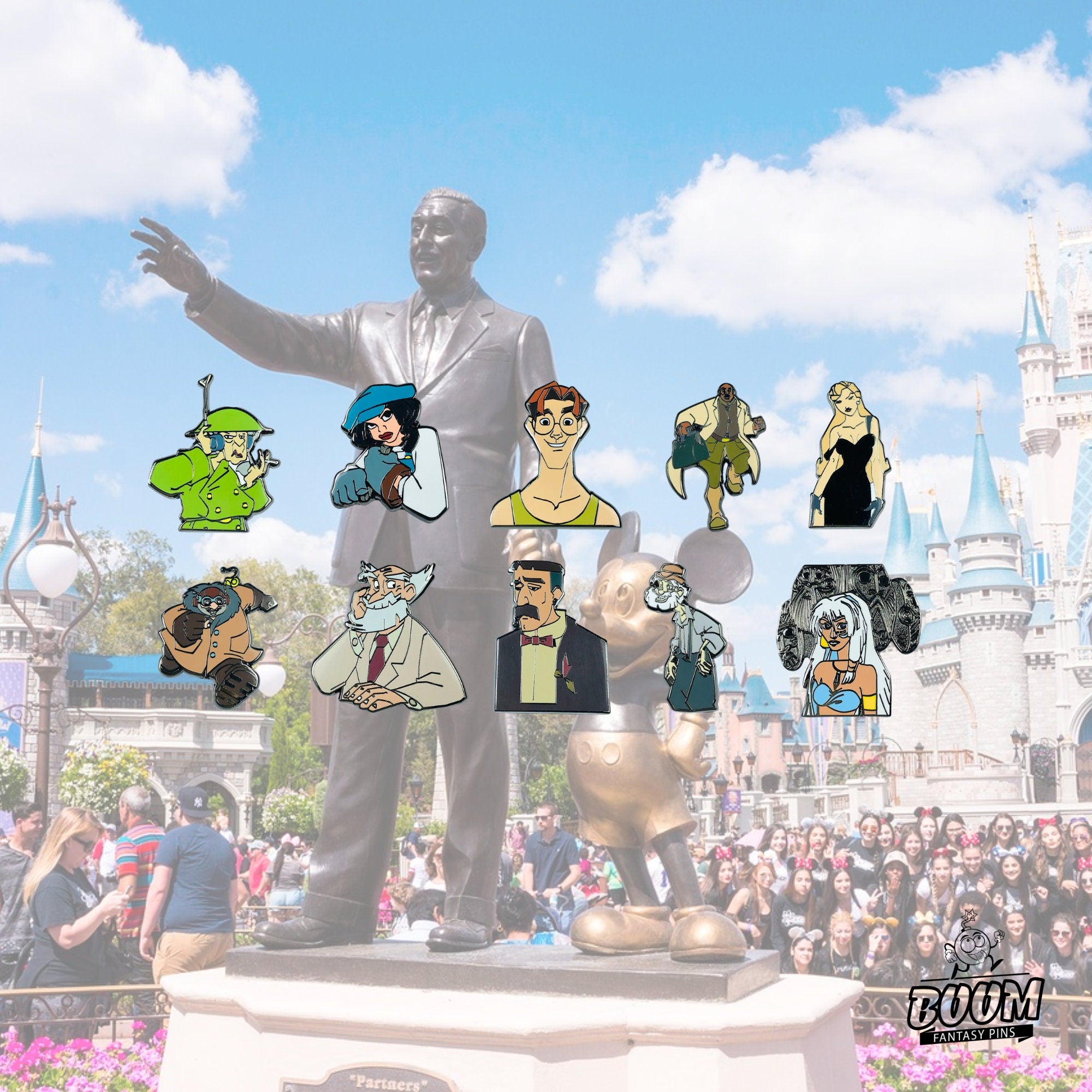 Pin's – Kida d'Atlantide : L'Empire perdu – Disney Fantasy