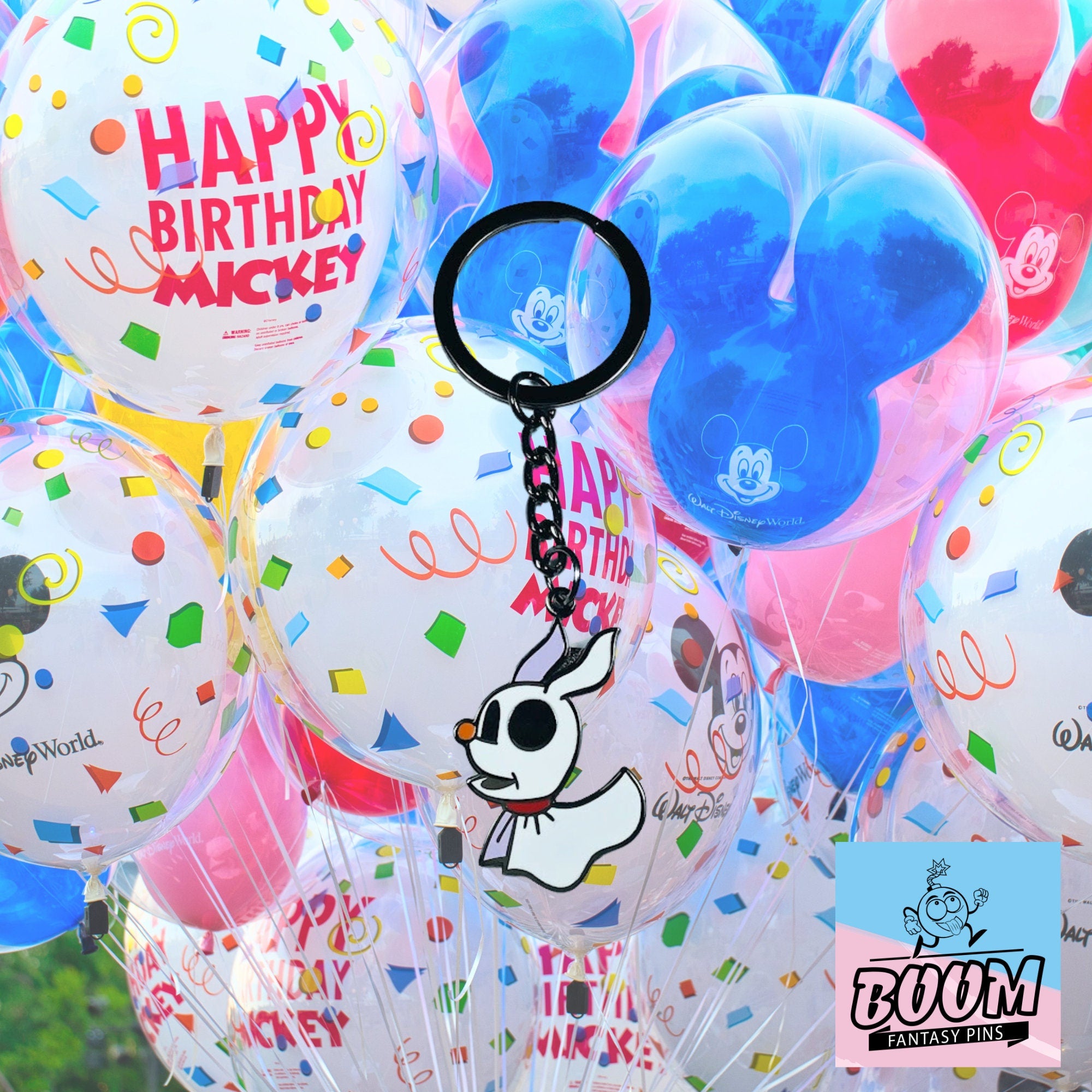 Keychain – Zero from The Nightmare Before Christmas – Disney Fantasy