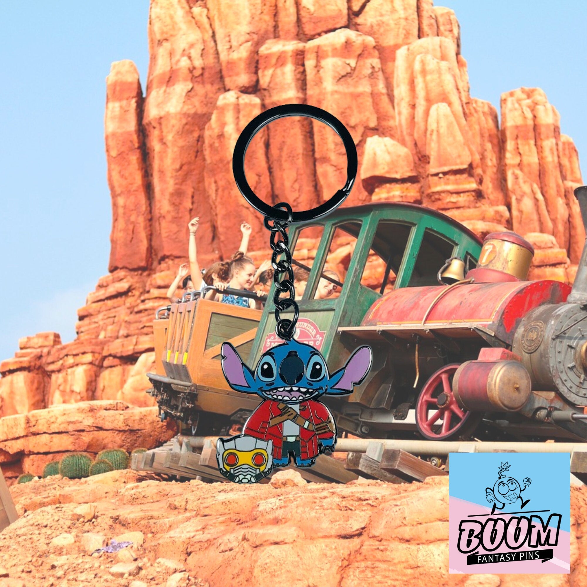 Porte-clés – Stitch Expérience 626 de Lilo &amp; Stitch – Disney Fantasy