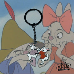 Porte-clés – Skippy et Sis Bunny de Robin des Bois – Disney Fantasy