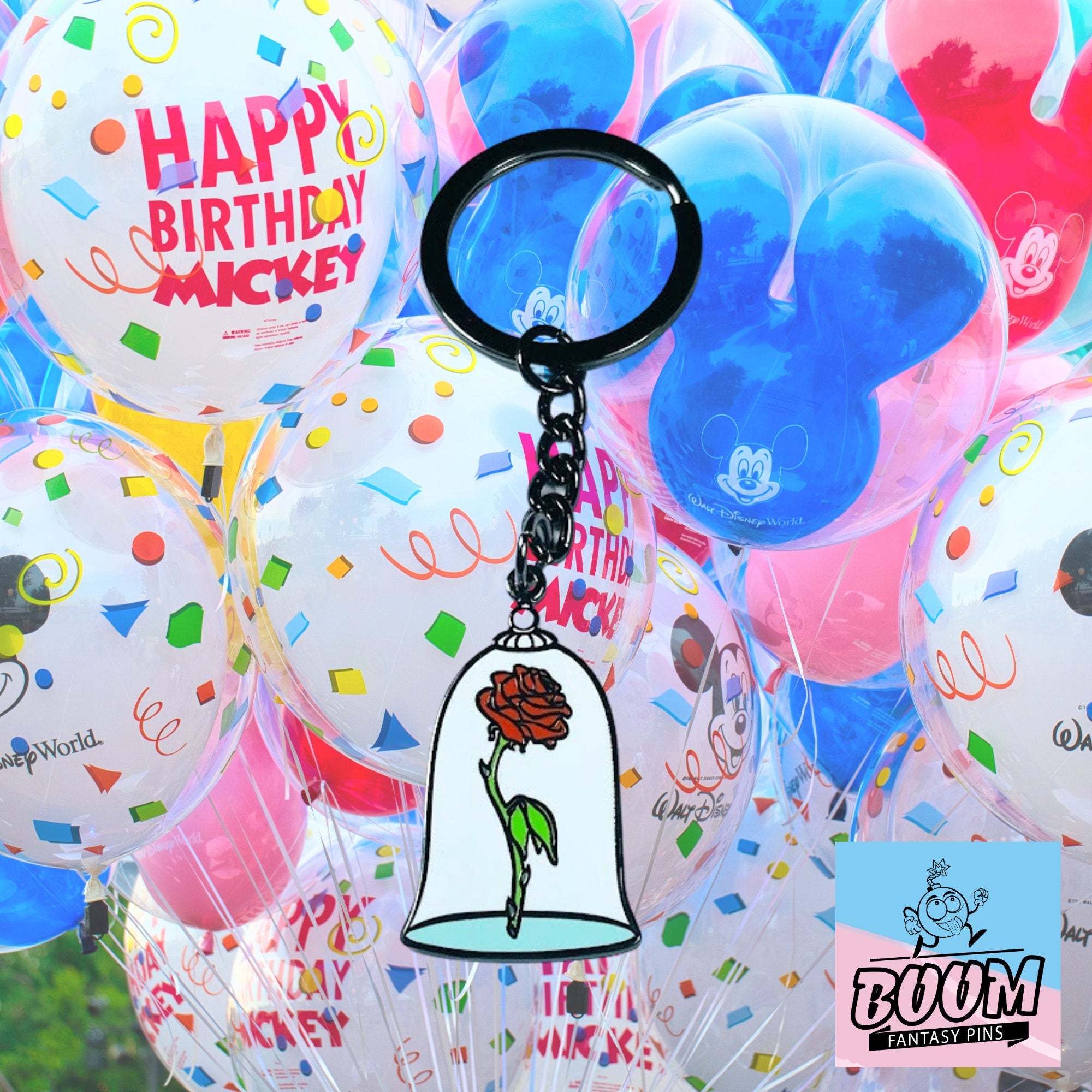 Llavero – Bella de La Bella y la Bestia – Disney Fantasy