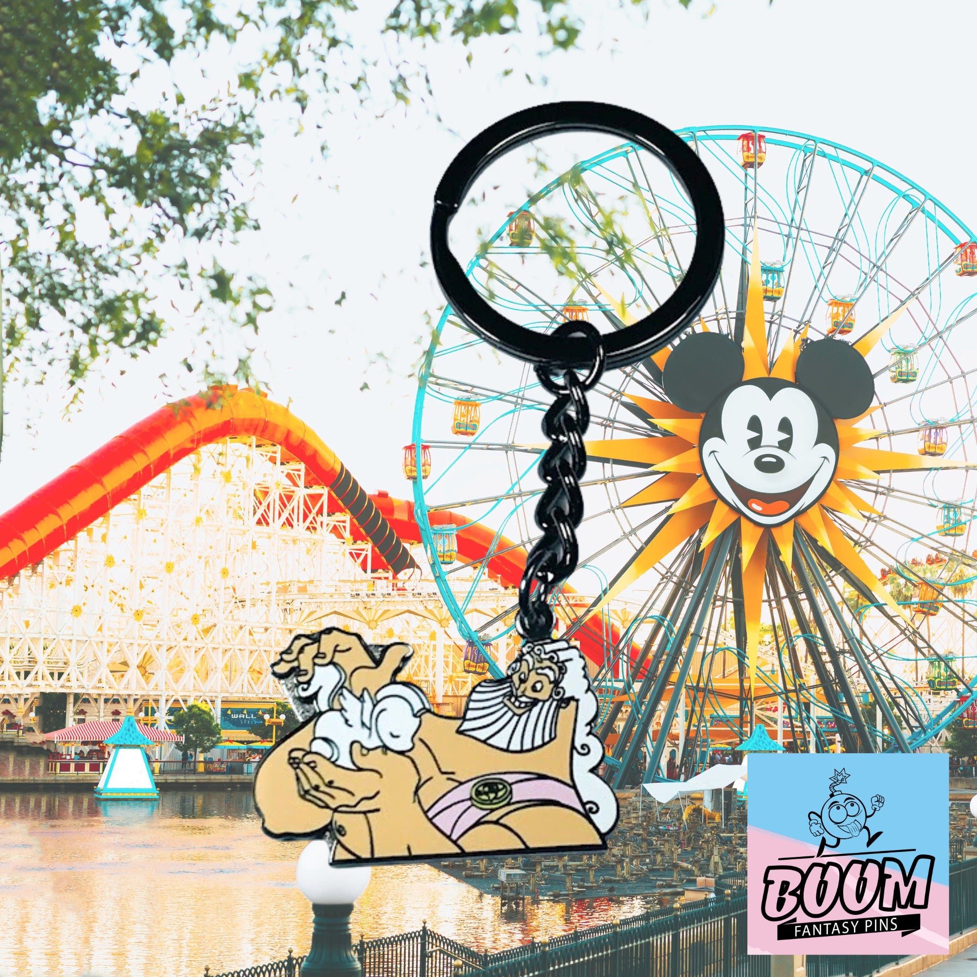 Llavero – Zeus y Pegaso de Hércules – Disney Fantasy