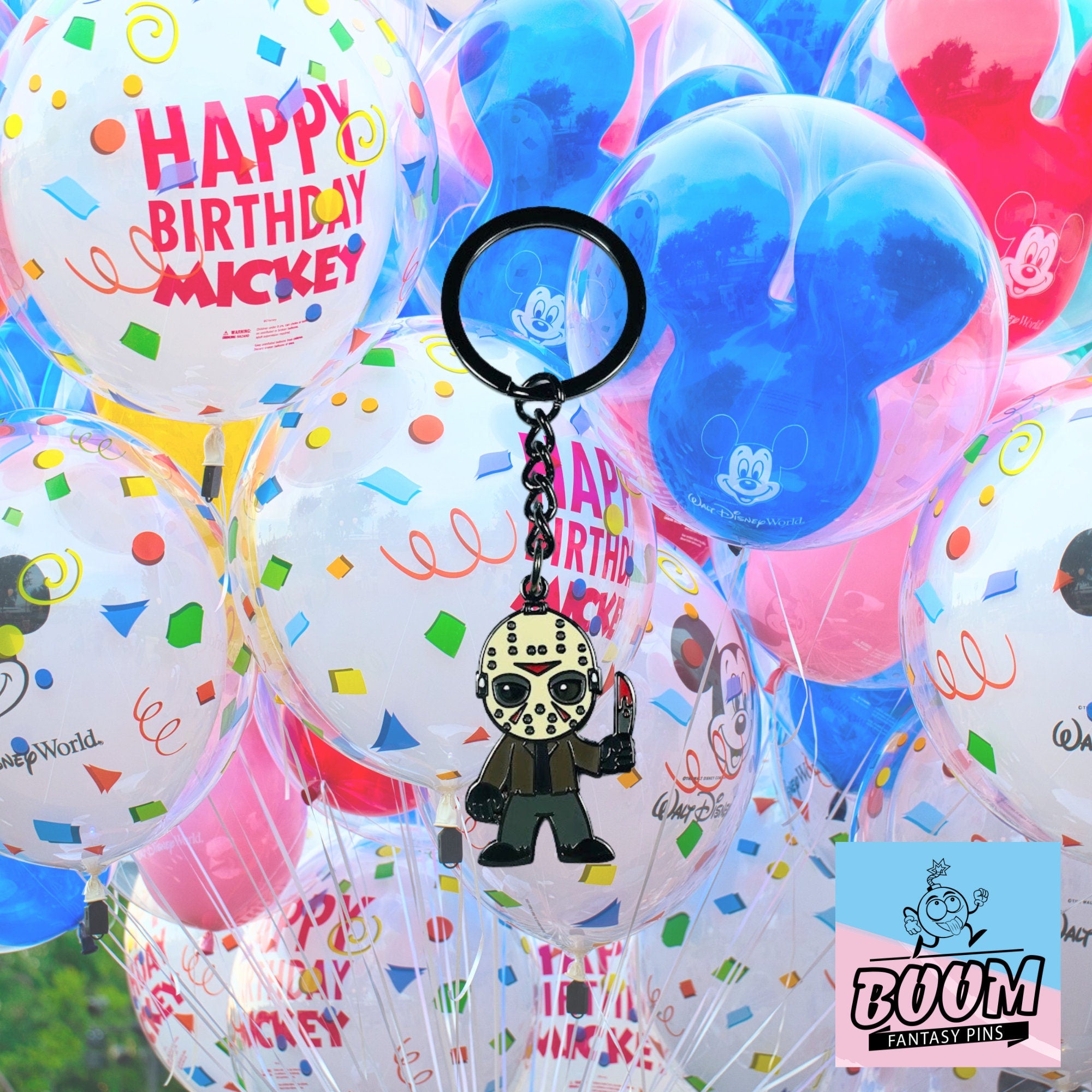 Porte-clés – Jason Voorhees de Vendredi 13 – Franchise d'horreur