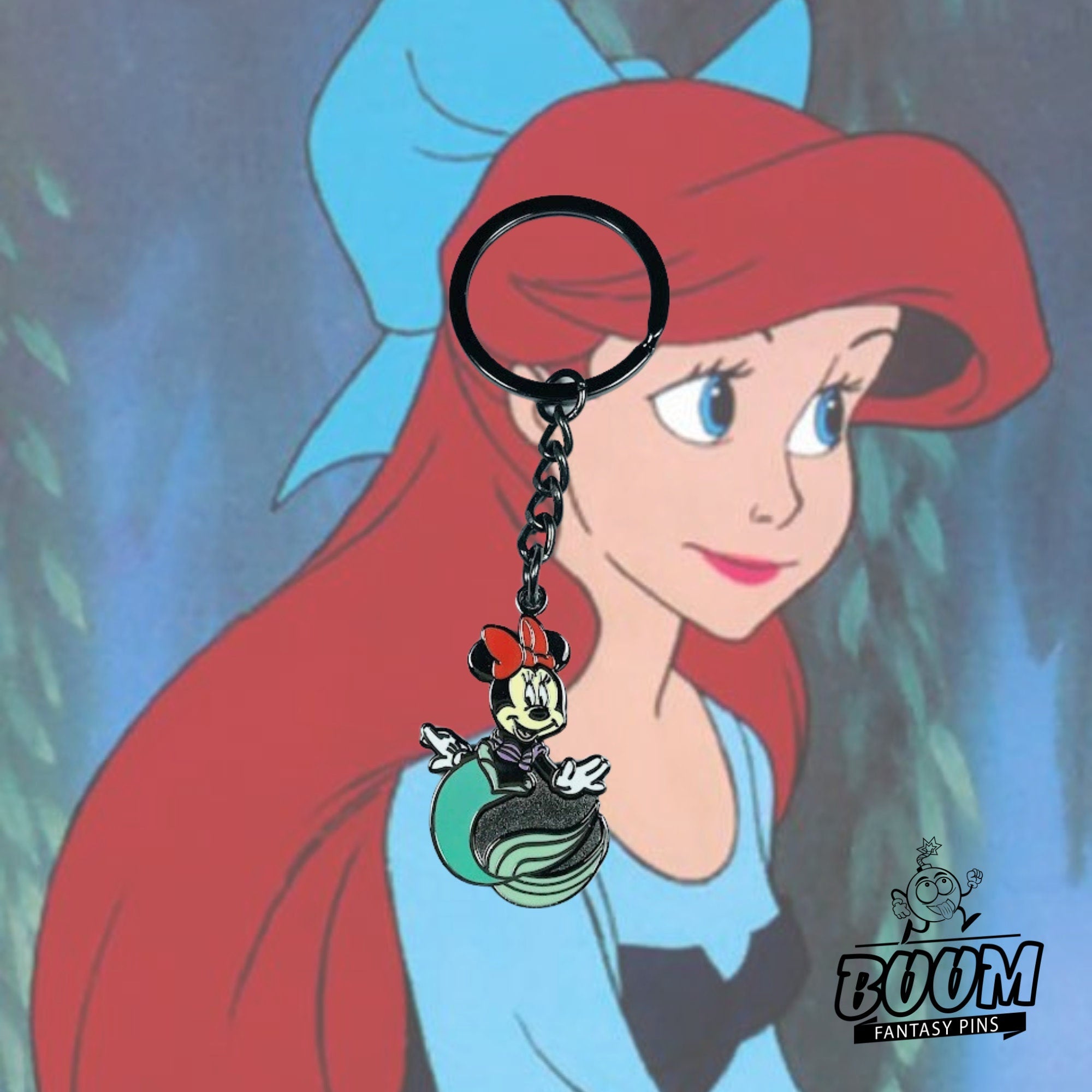 Llavero – Minnie Mouse como Ariel de La Sirenita – Disney Fantasy