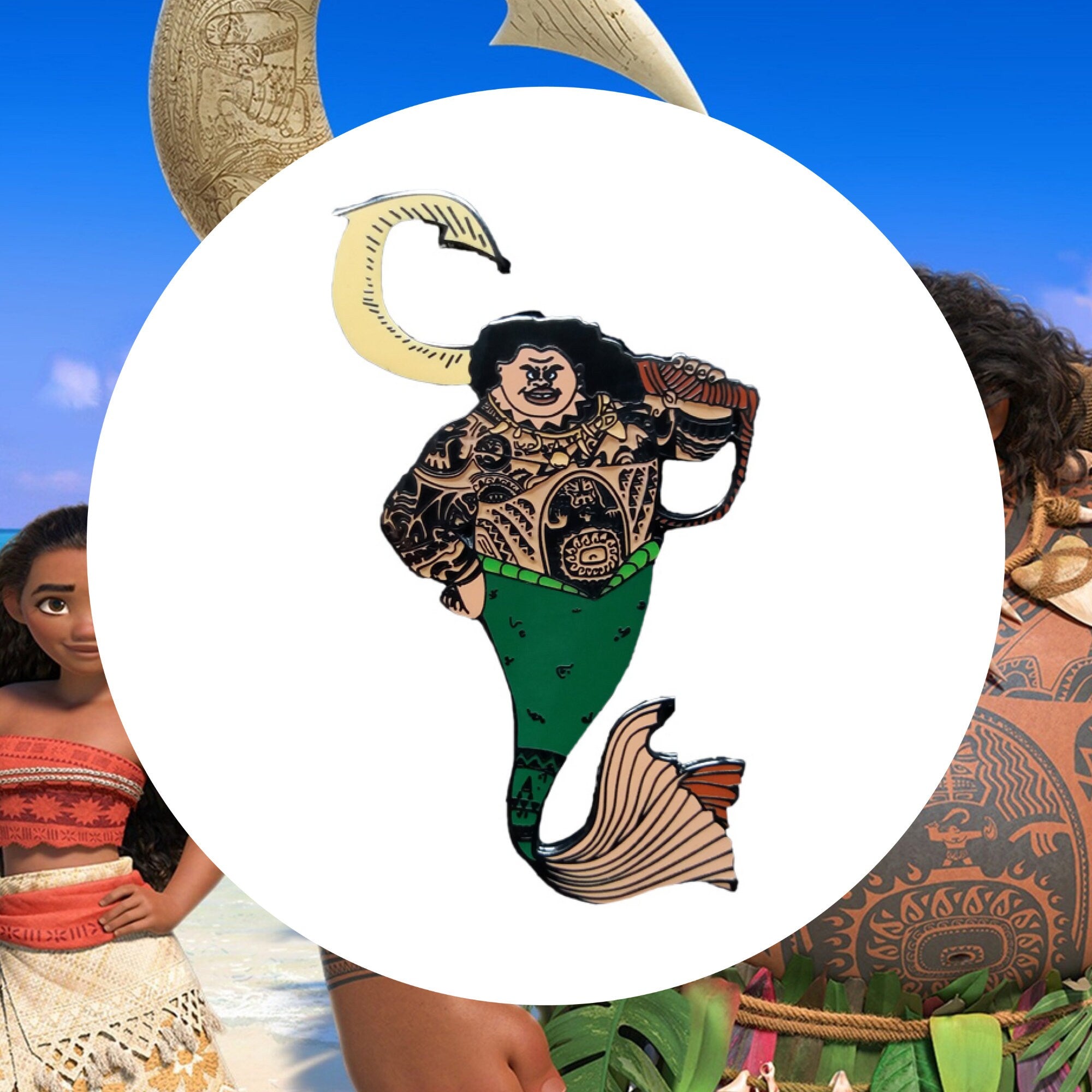 Pin – Maui from Moana – Disney Fantasy