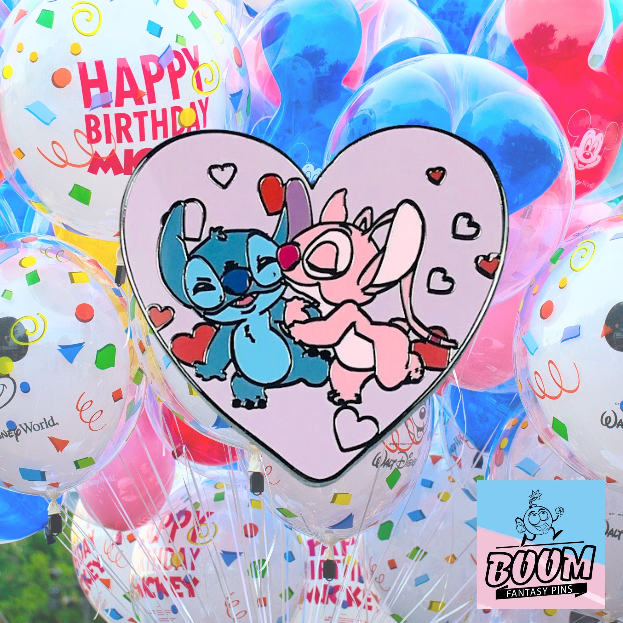 Pin – Stitch y Ángel de Lilo y Stitch – Disney Fantasy