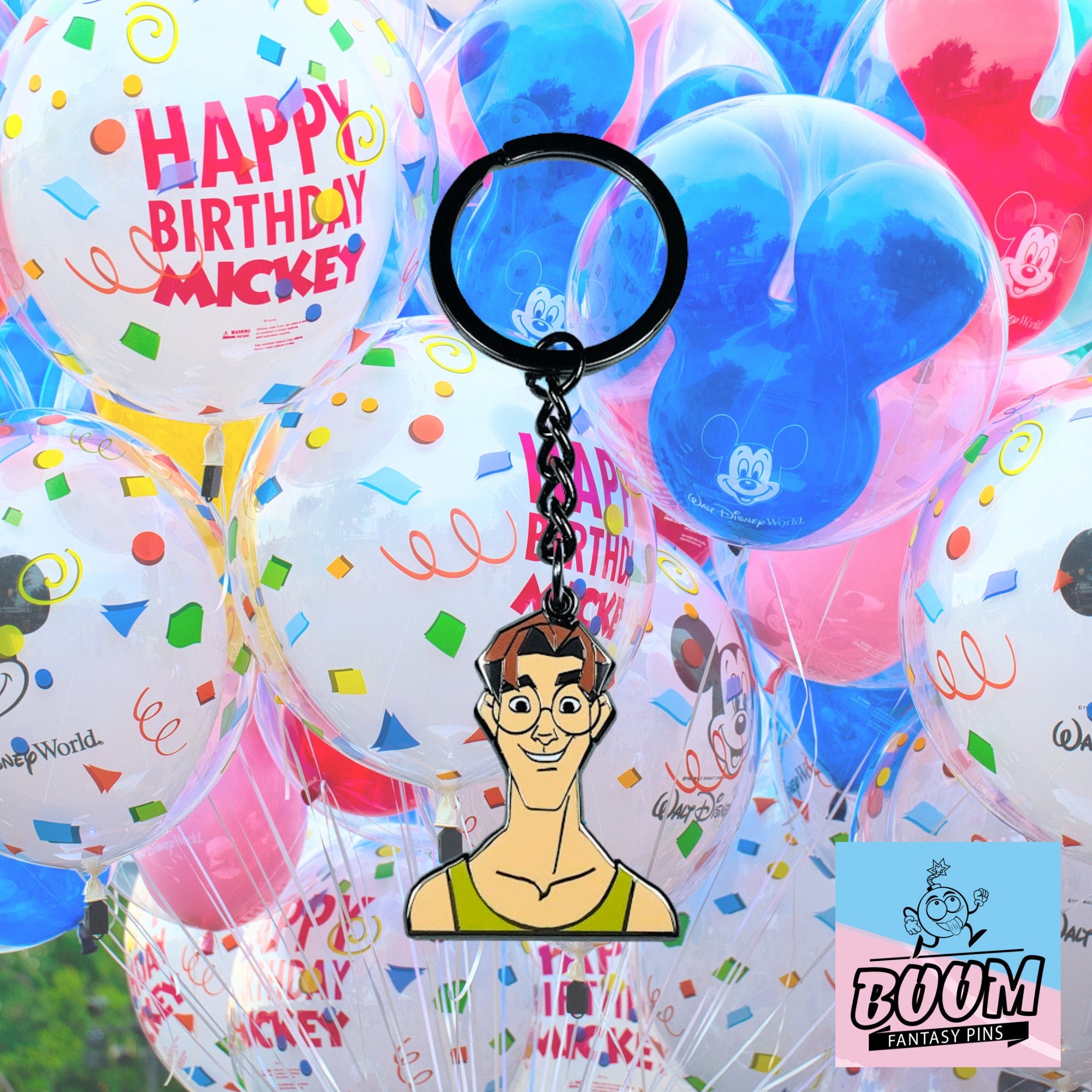 Porte-clés – Milo James Thatch d'Atlantide, l'empire perdu – Disney Fantasy