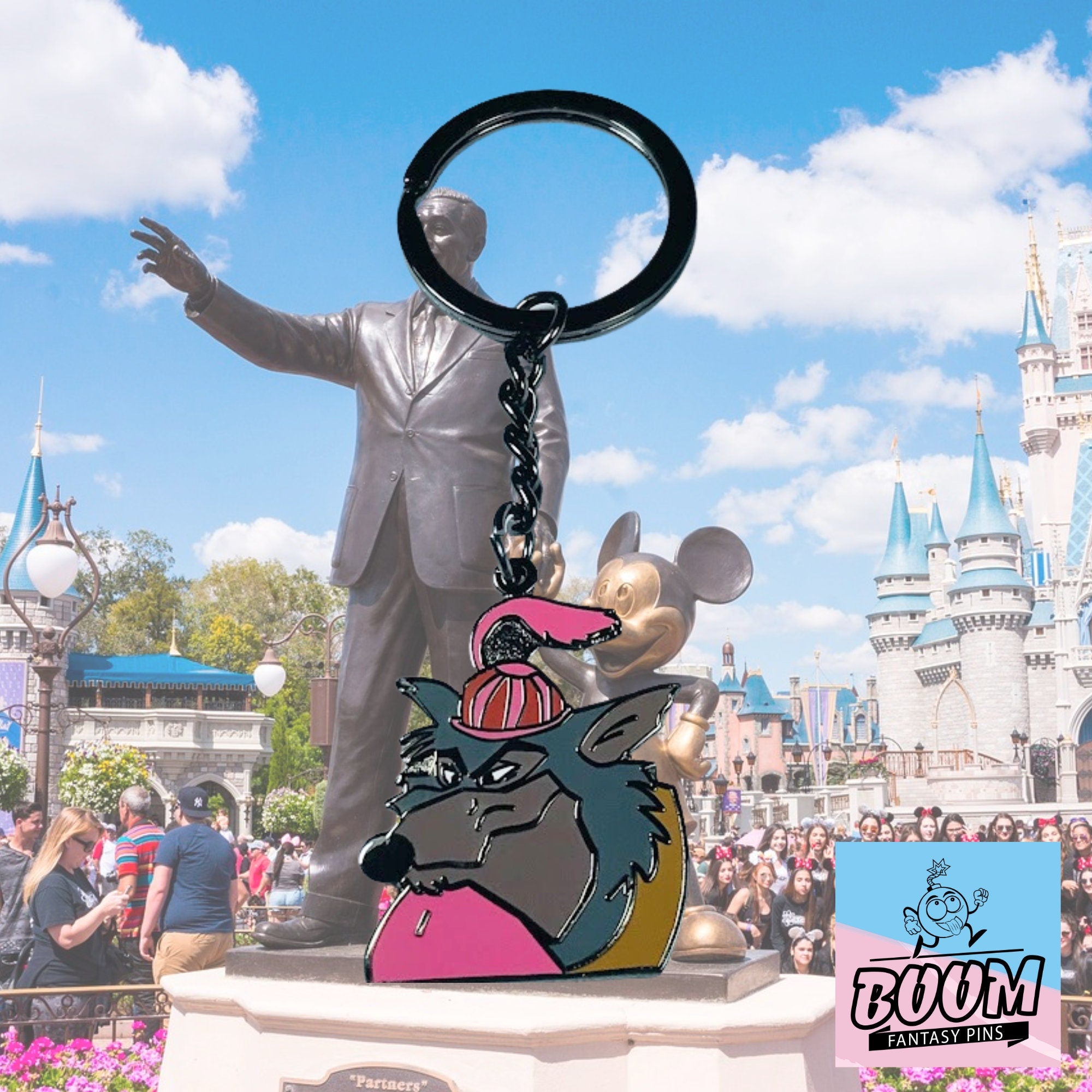 Llavero – Sheriff de Nottingham de Robin Hood – Disney Fantasy