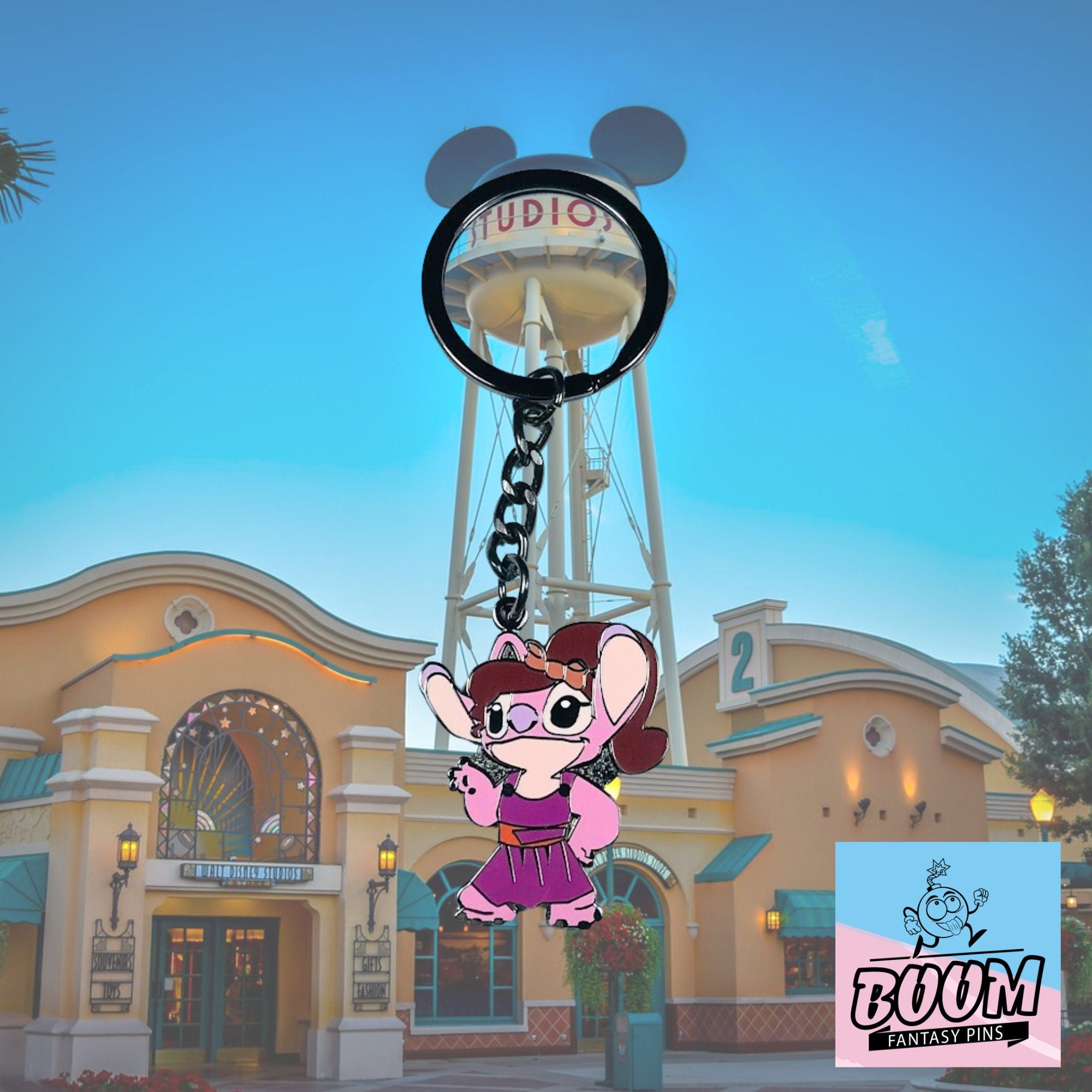 Llavero – Experimento Ángel 624 de Lilo y Stitch – Disney Fantasy