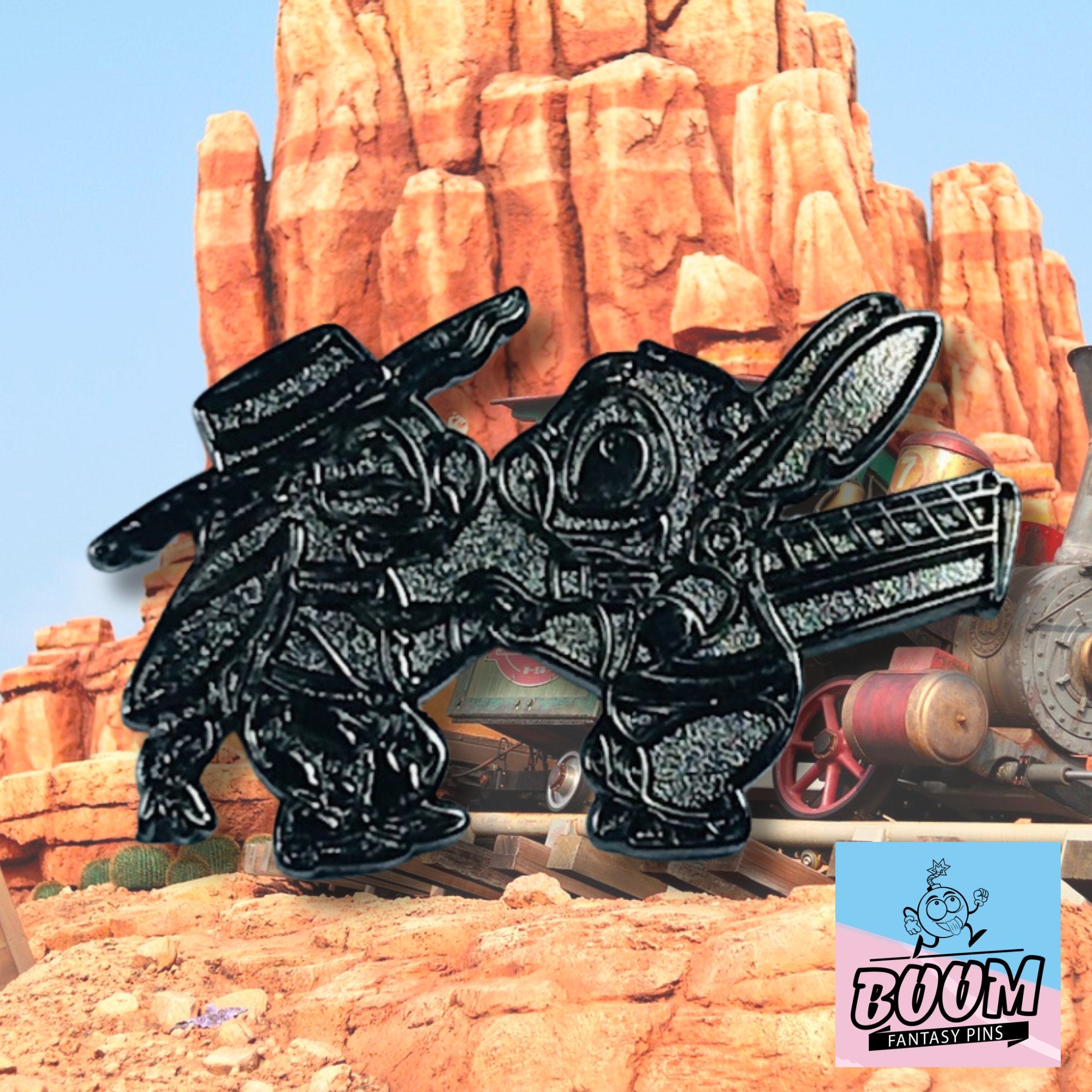 Épingle – Ange et Expérience 626 Stitch de Lilo &amp; Stitch – Disney Fantasy