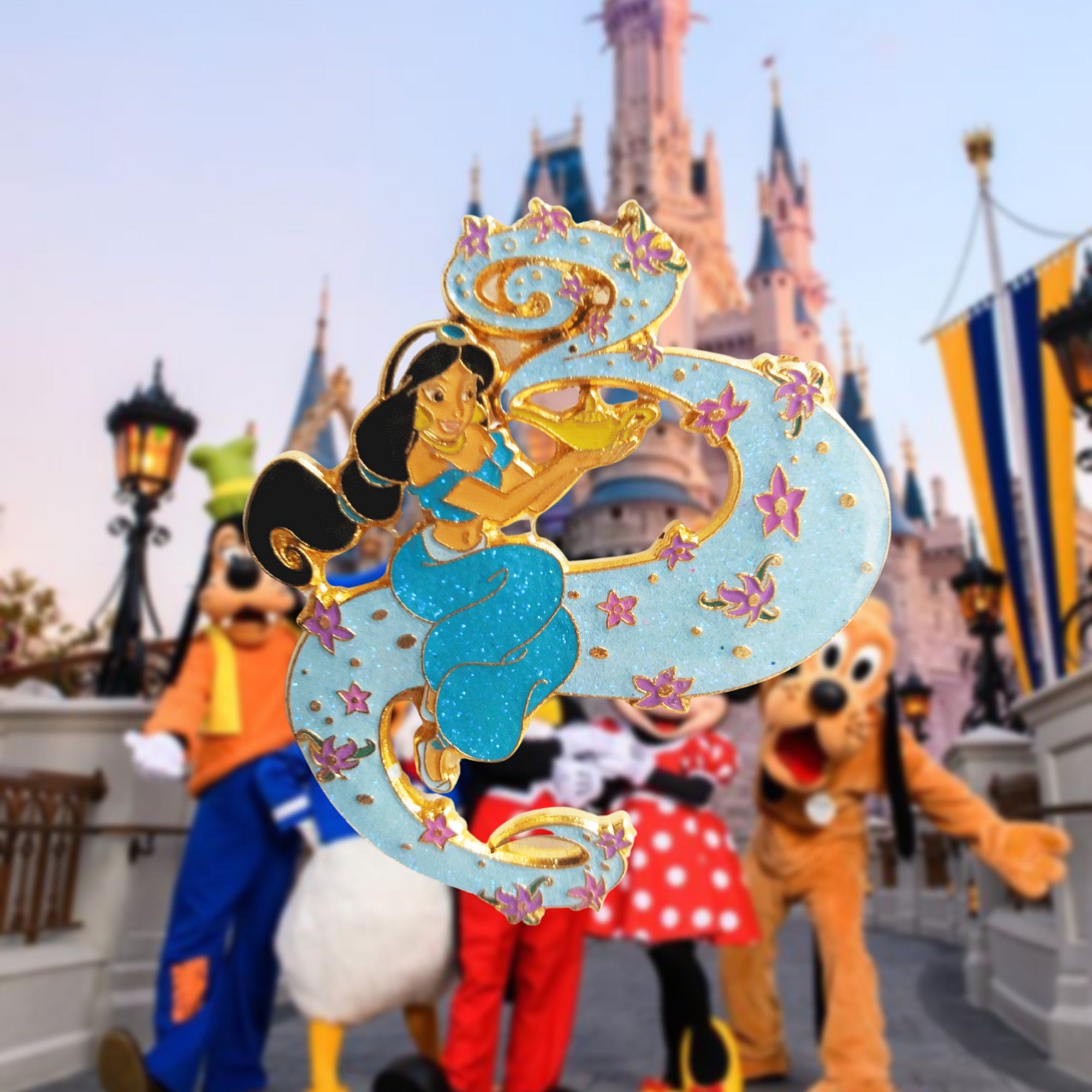 Pin – Princesa Jasmine de Aladdin – Disney Fantasy