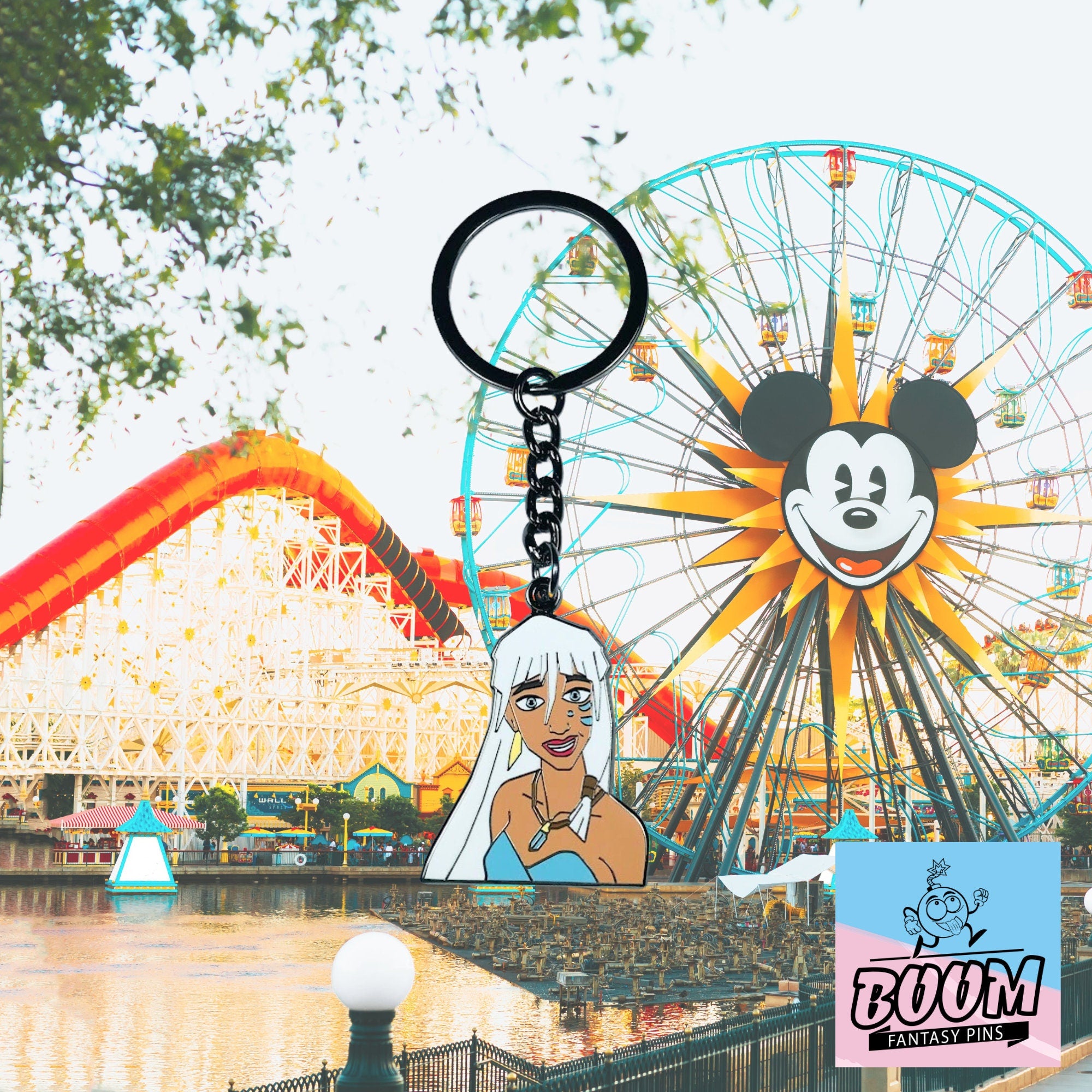 Llavero – Princesa Kida de Atlantis: El Imperio Perdido – Disney Fantasy