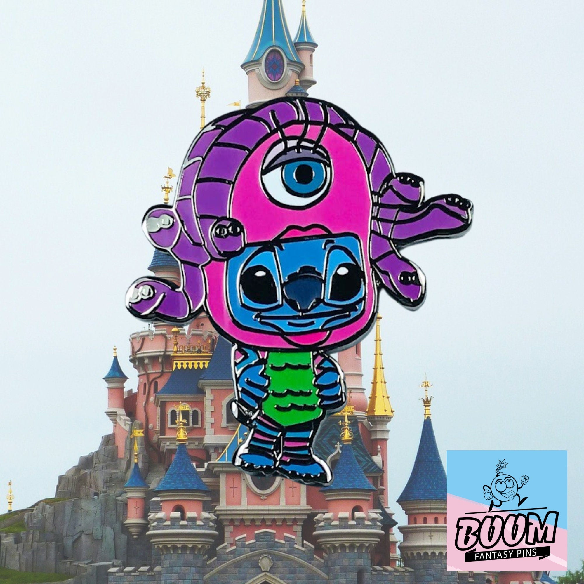 Pin - Stitch como Celia de Lilo y Stitch - Disney Fantasy