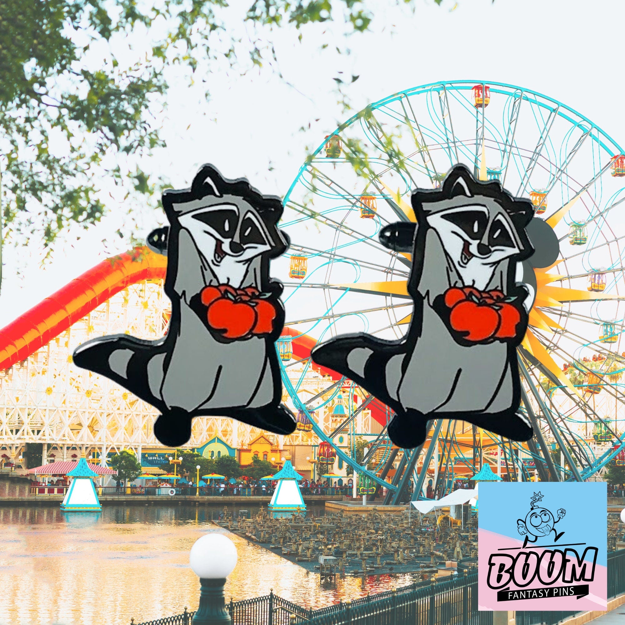 Boutons de manchette – Meeko de Pocahontas – Disney Fantasy