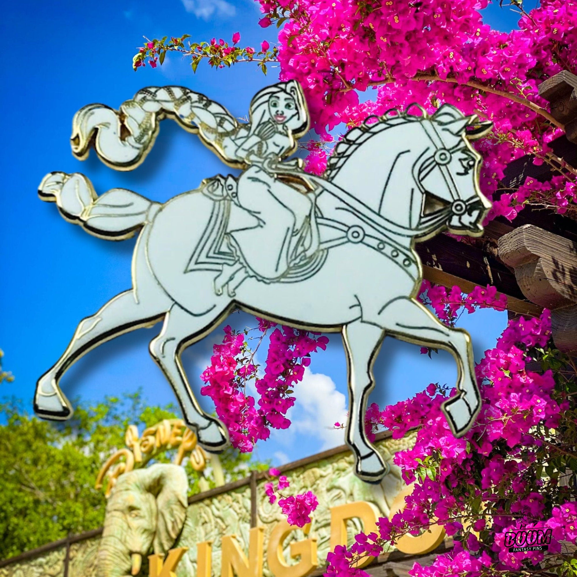 Pin's – Raiponce et Maximus du film Raiponce – Disney Fantasy