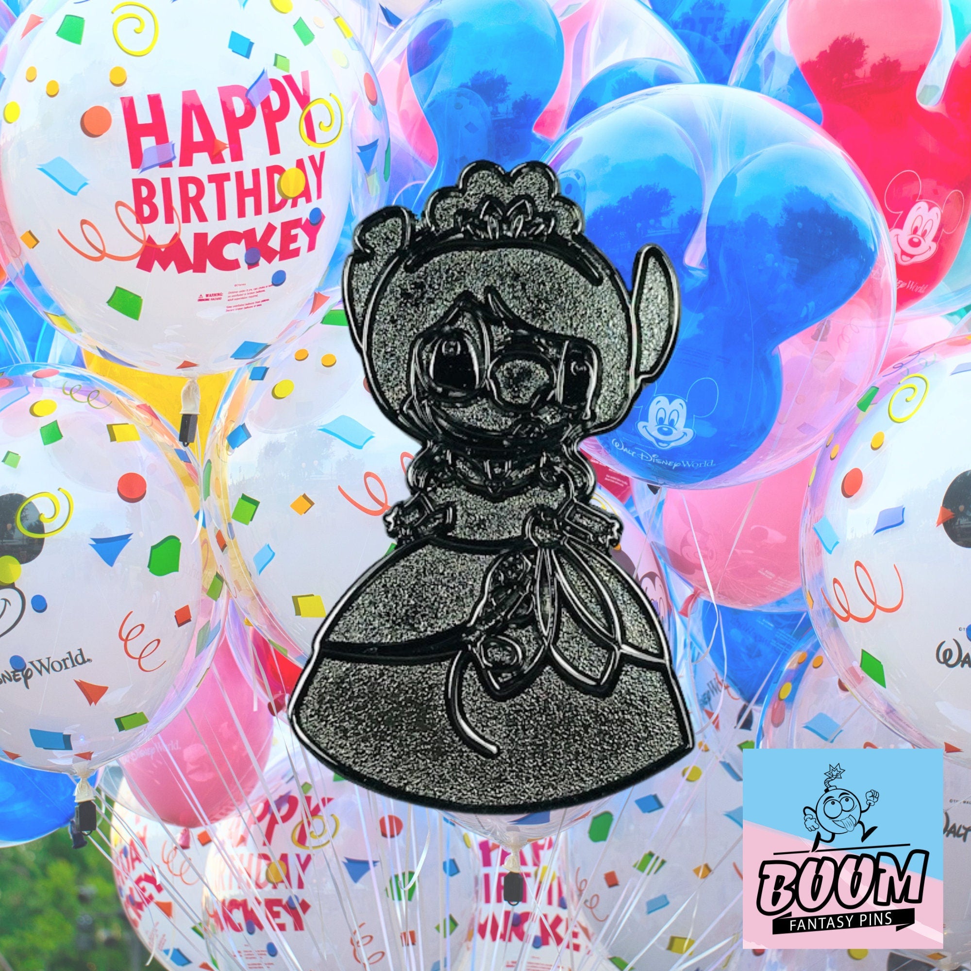 Pin's – Stitch en Tiana de Lilo &amp; Stitch – Disney Fantasy