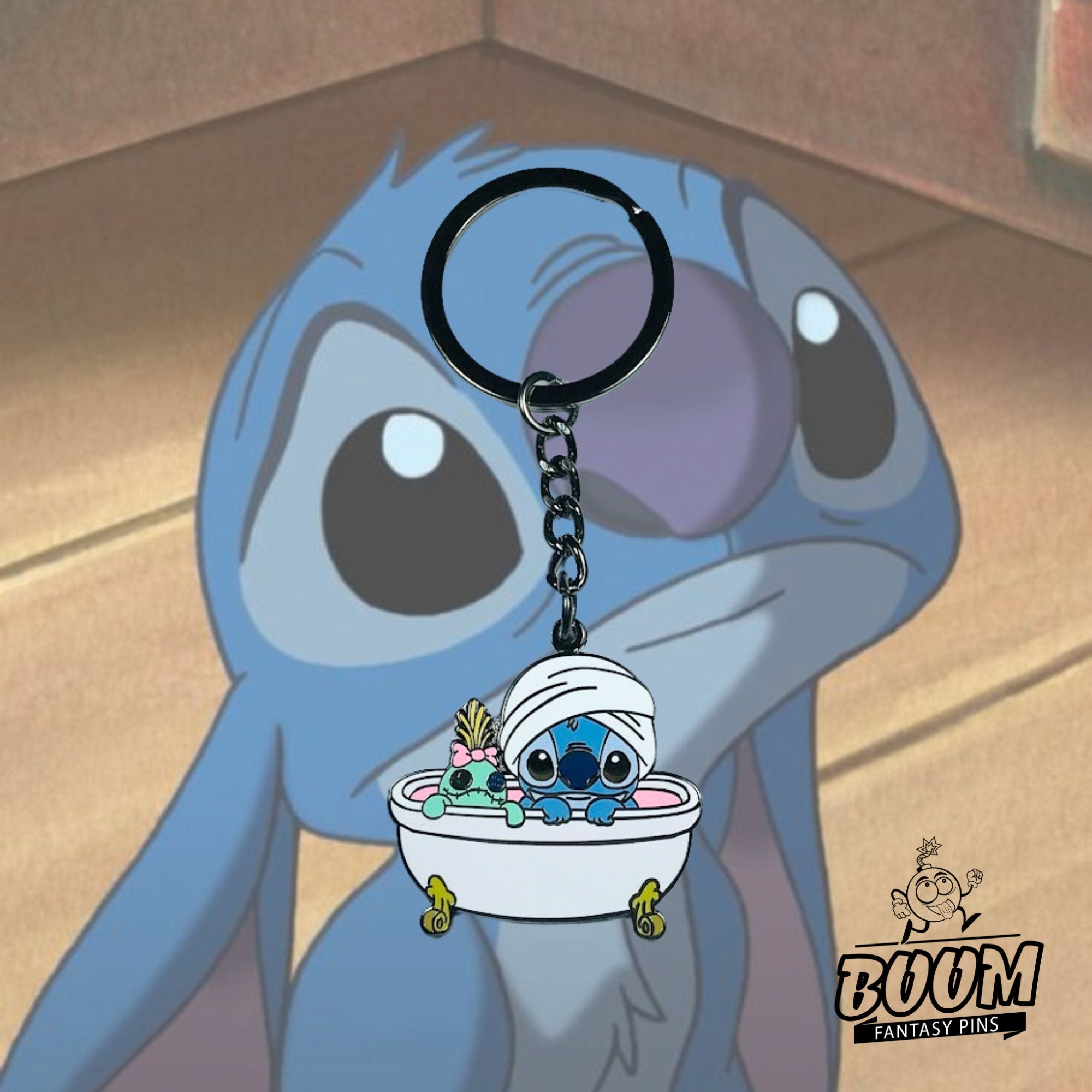 Stitch keychain, Stitch!, Lilo&Stitch: Adorable Disney Fantasy keychains, Stitch, Perfect Gift for Disney Lovers, Limited Stock