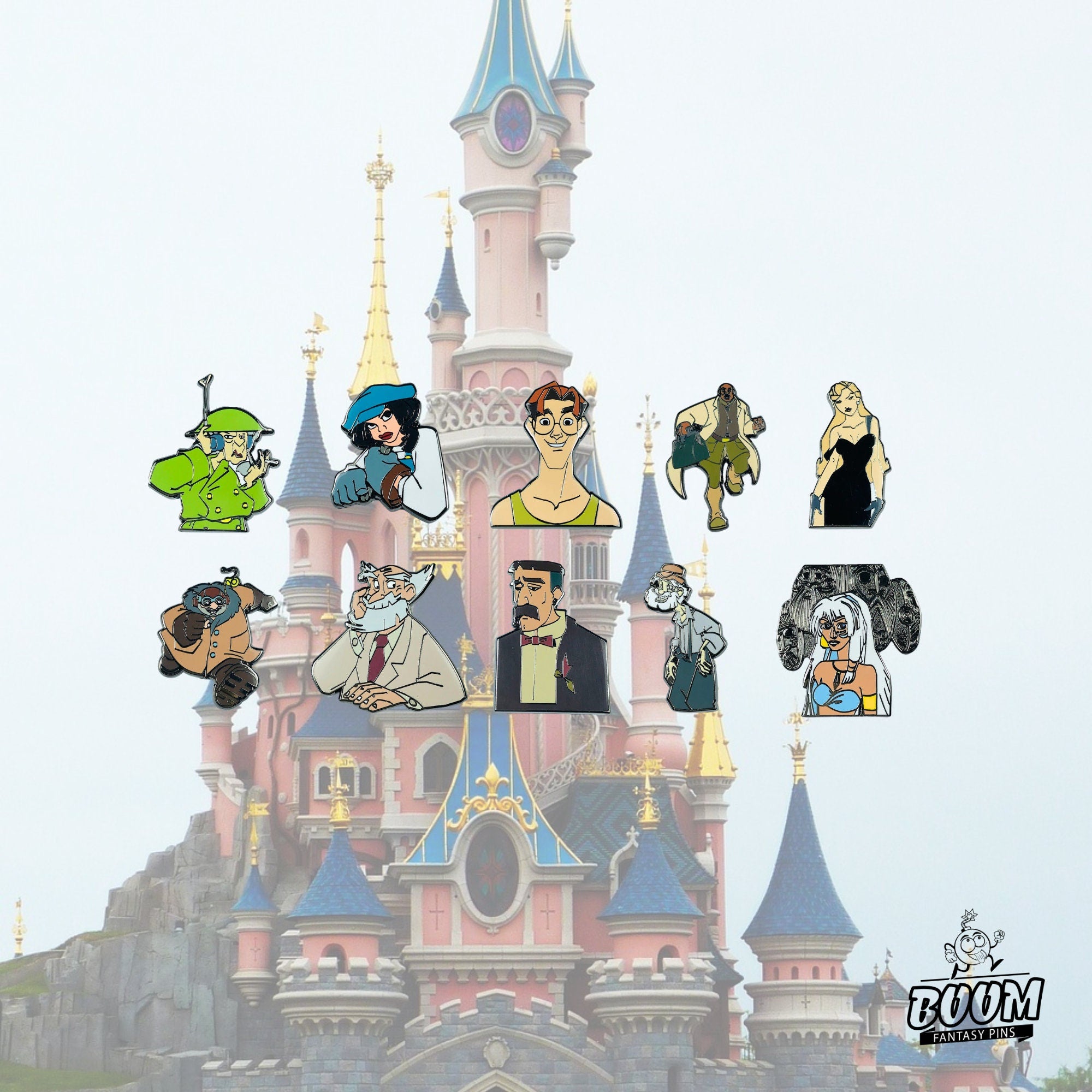 Pin's – Kida d'Atlantide : L'Empire perdu – Disney Fantasy