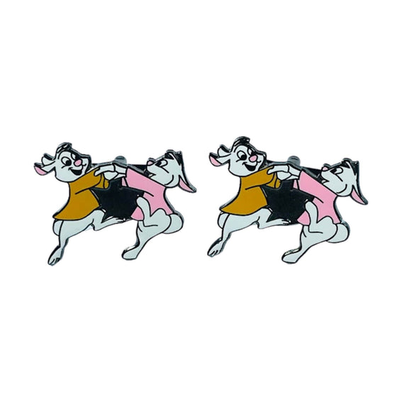 Cufflinks – Skippy Yellow and Sis Bunny from Robin Hood – Disney Fantasy