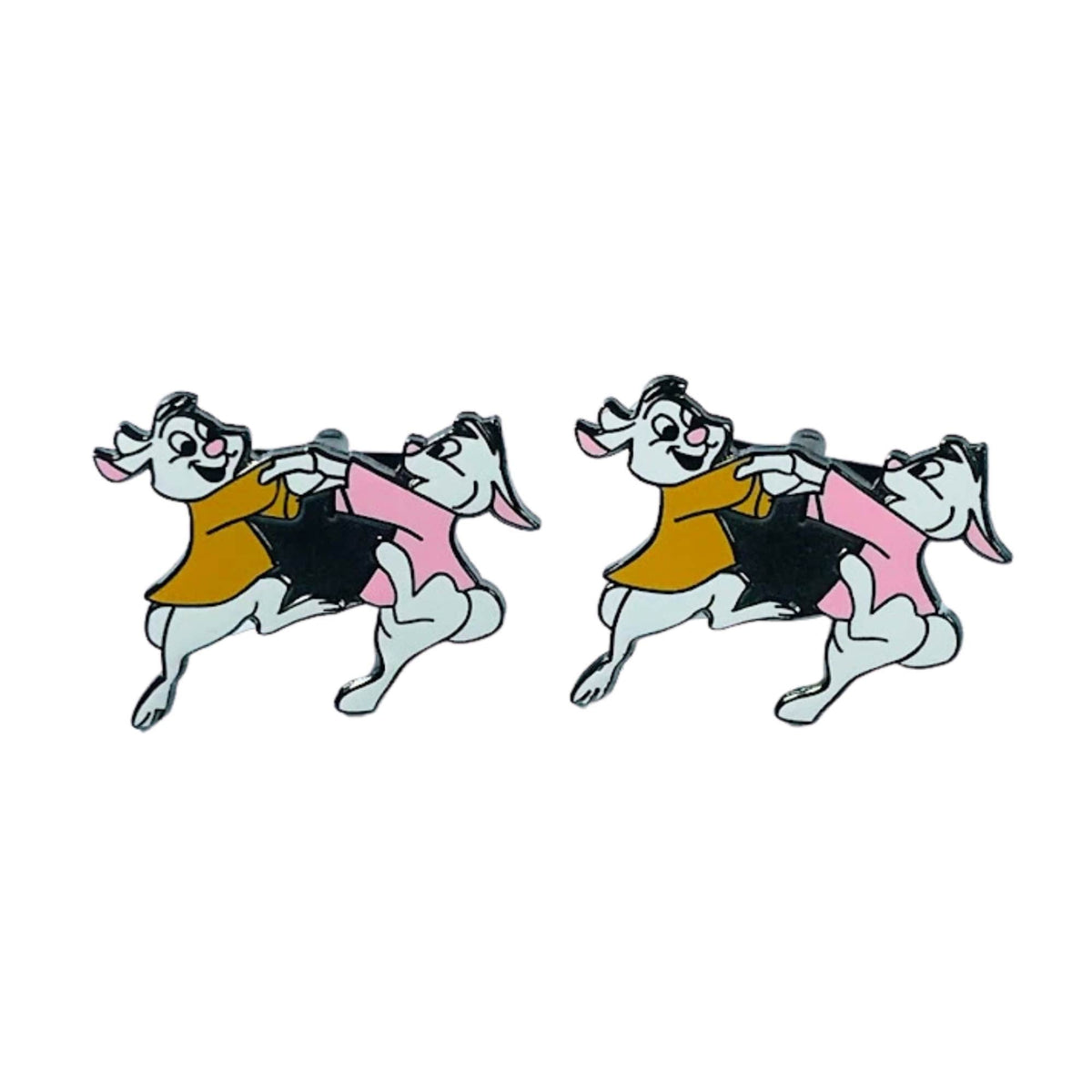 Cufflinks – Skippy Yellow and Sis Bunny from Robin Hood – Disney Fantasy