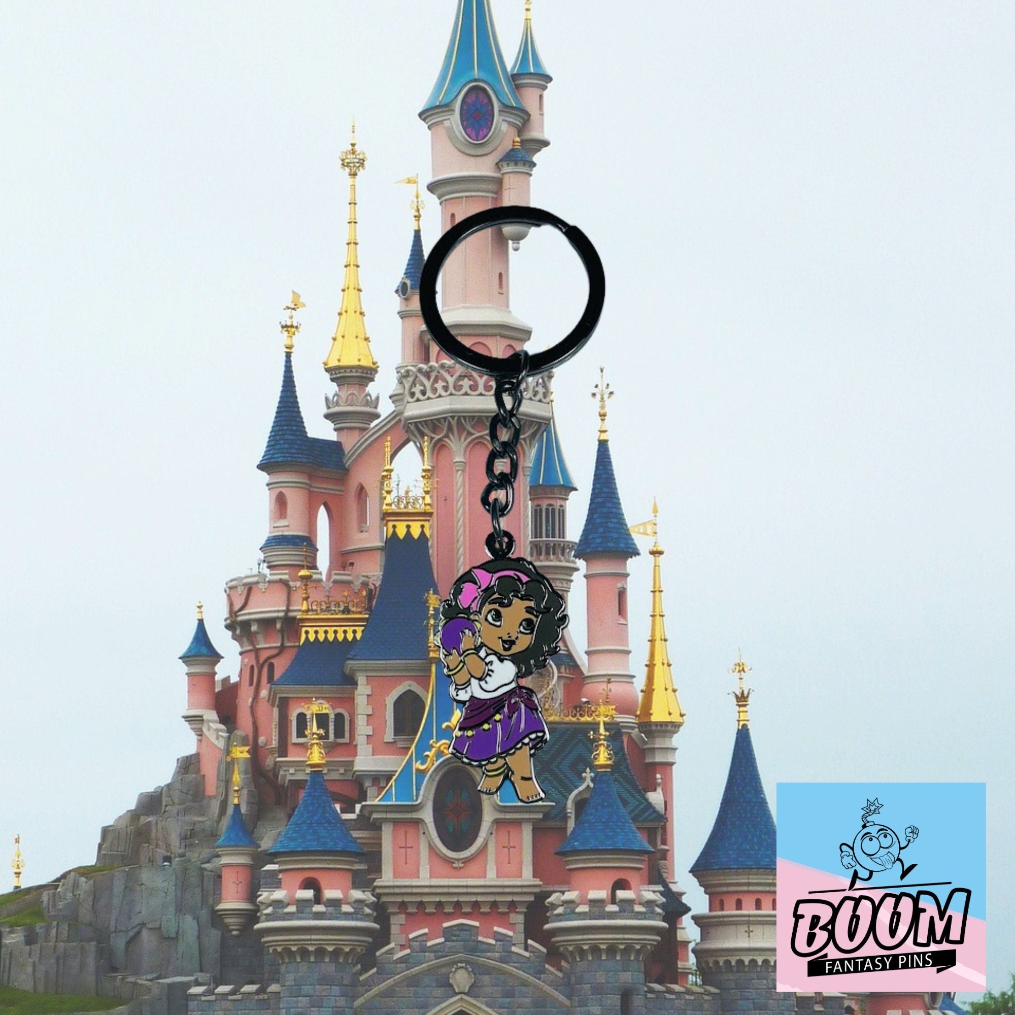 Porte-clés – Esmeralda du Bossu de Notre-Dame – Disney Fantasy