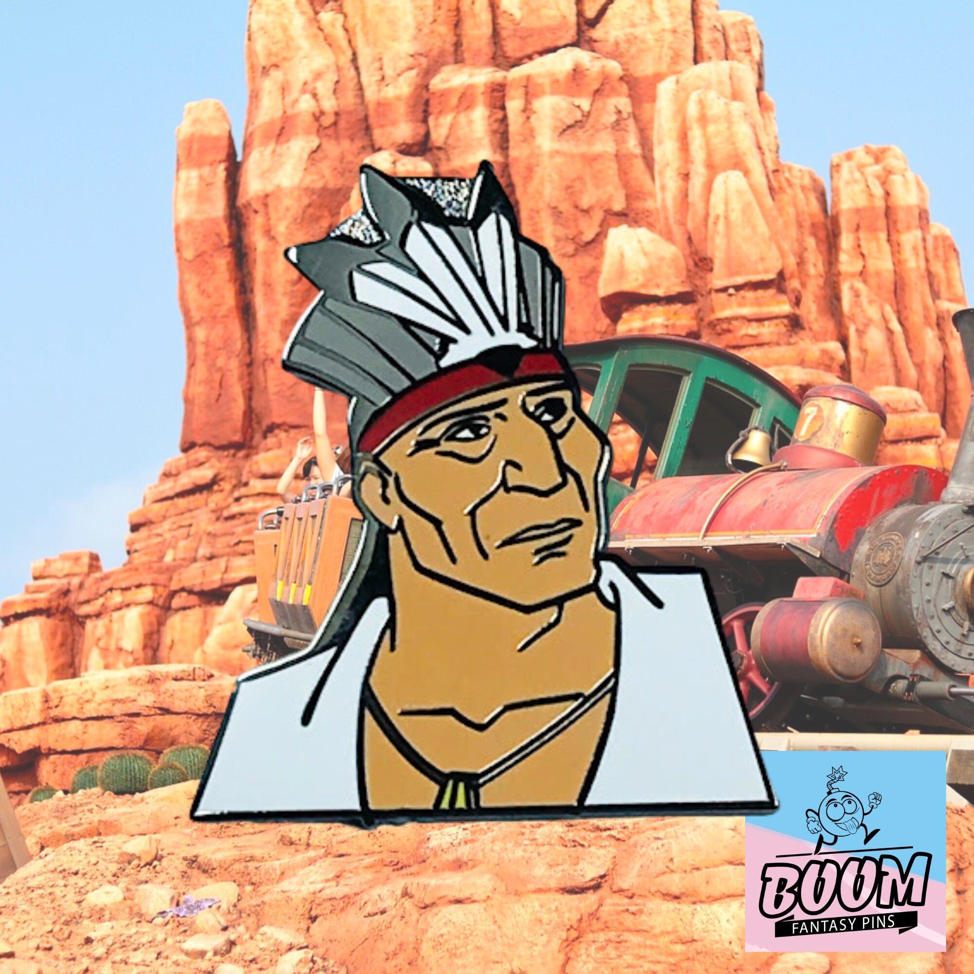 Pin – Jefe Powhatan de Pocahontas – Disney Fantasy