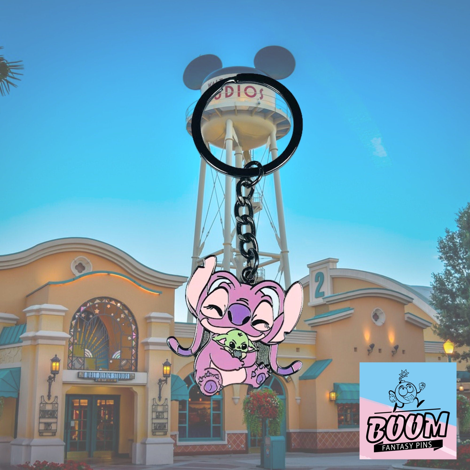 Porte-clés – Ange de Lilo &amp; Stitch – Disney Fantasy