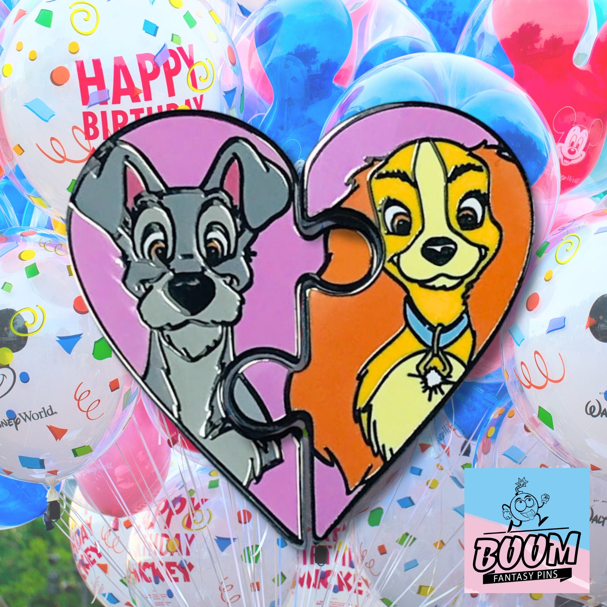 Pin – La Dama y el Vagabundo de La Dama y el Vagabundo – Disney Fantasy