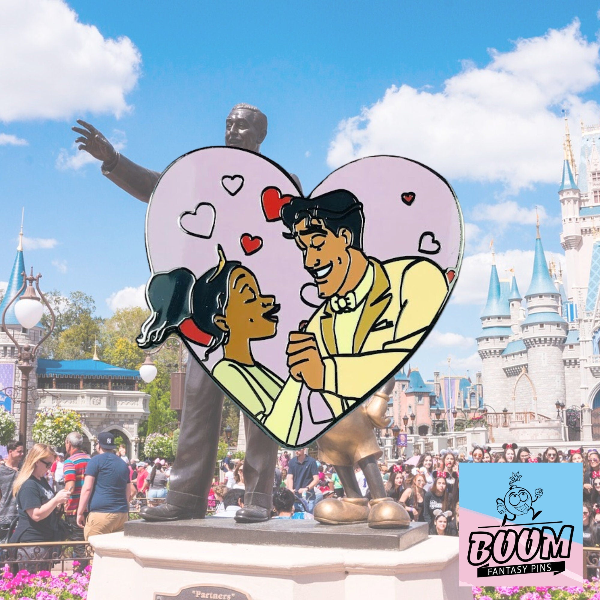 Pin – Tiana y el Príncipe Naveen de La Princesa y el Sapo – Disney Fantasy
