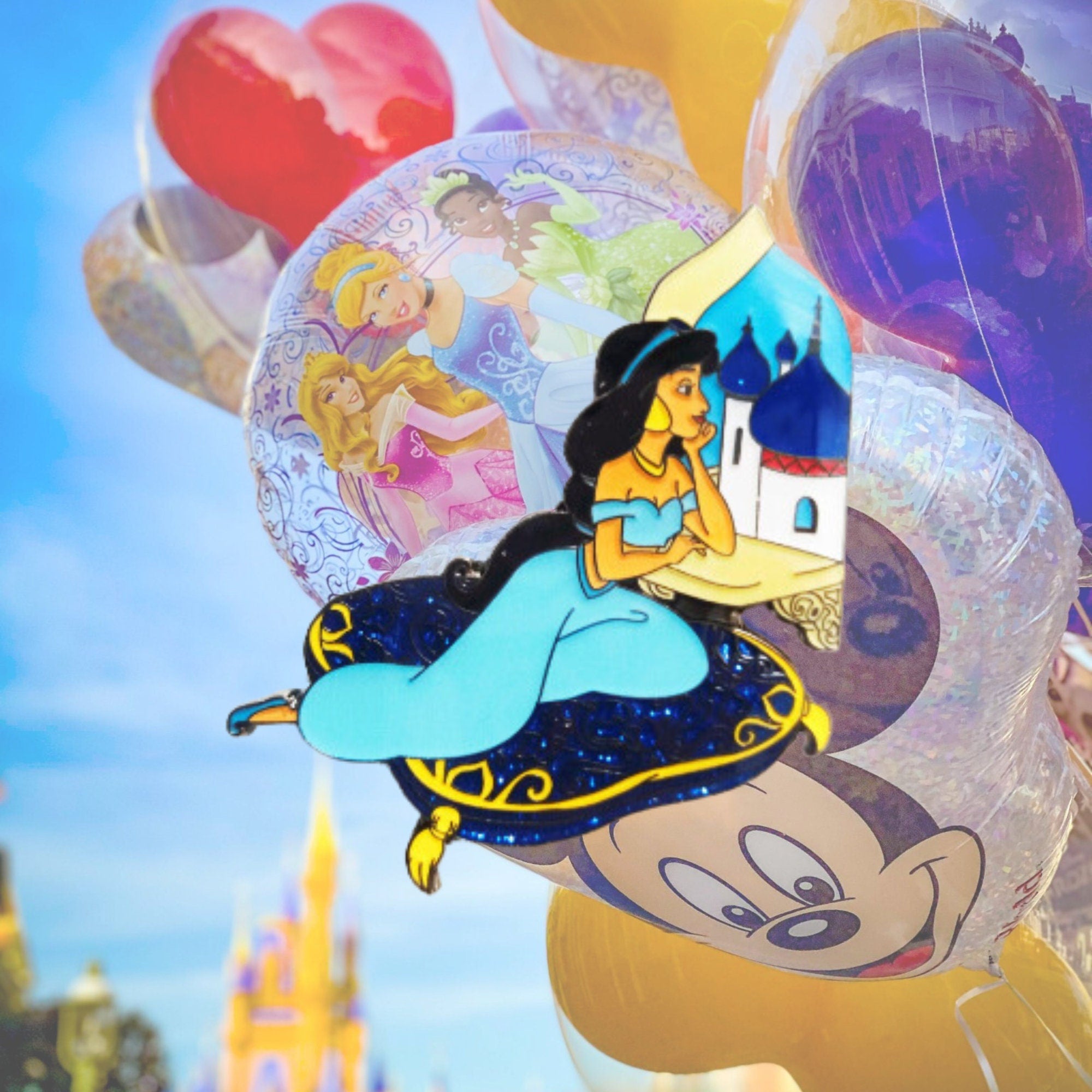 Pin – Princesa Jasmine de Aladdin – Disney Fantasy