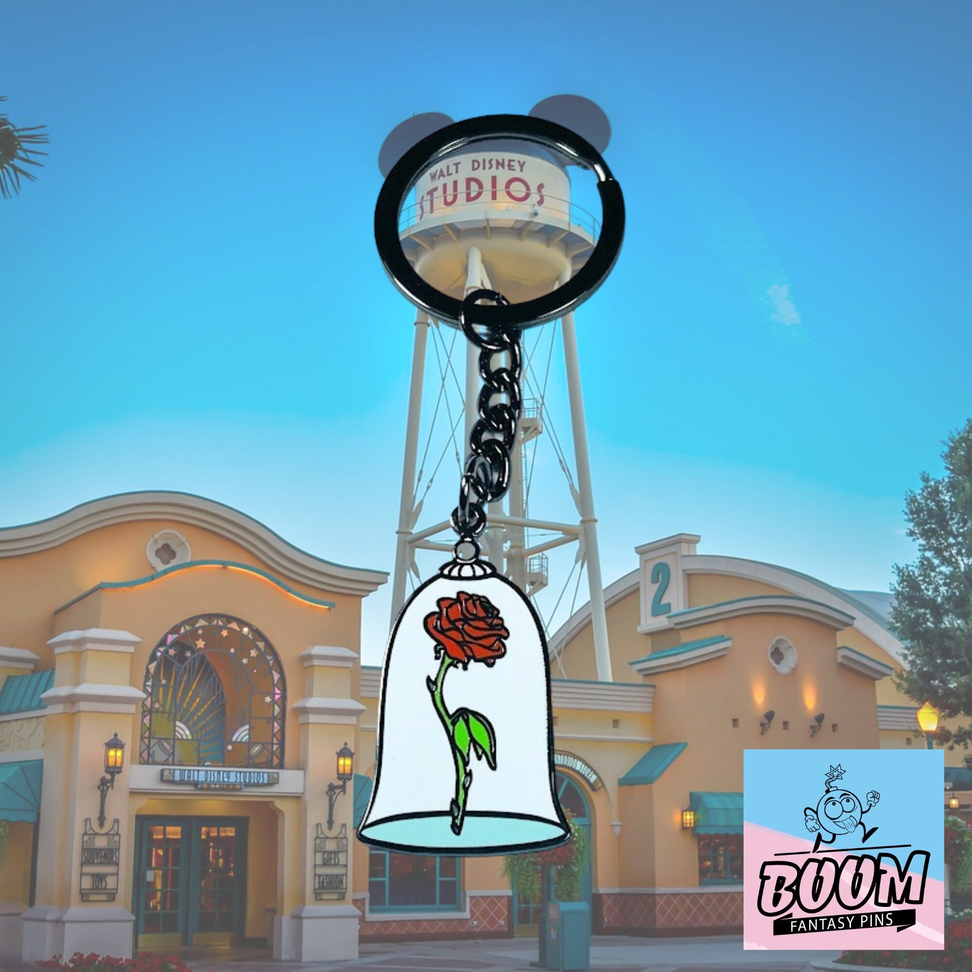 Llavero – Bella de La Bella y la Bestia – Disney Fantasy