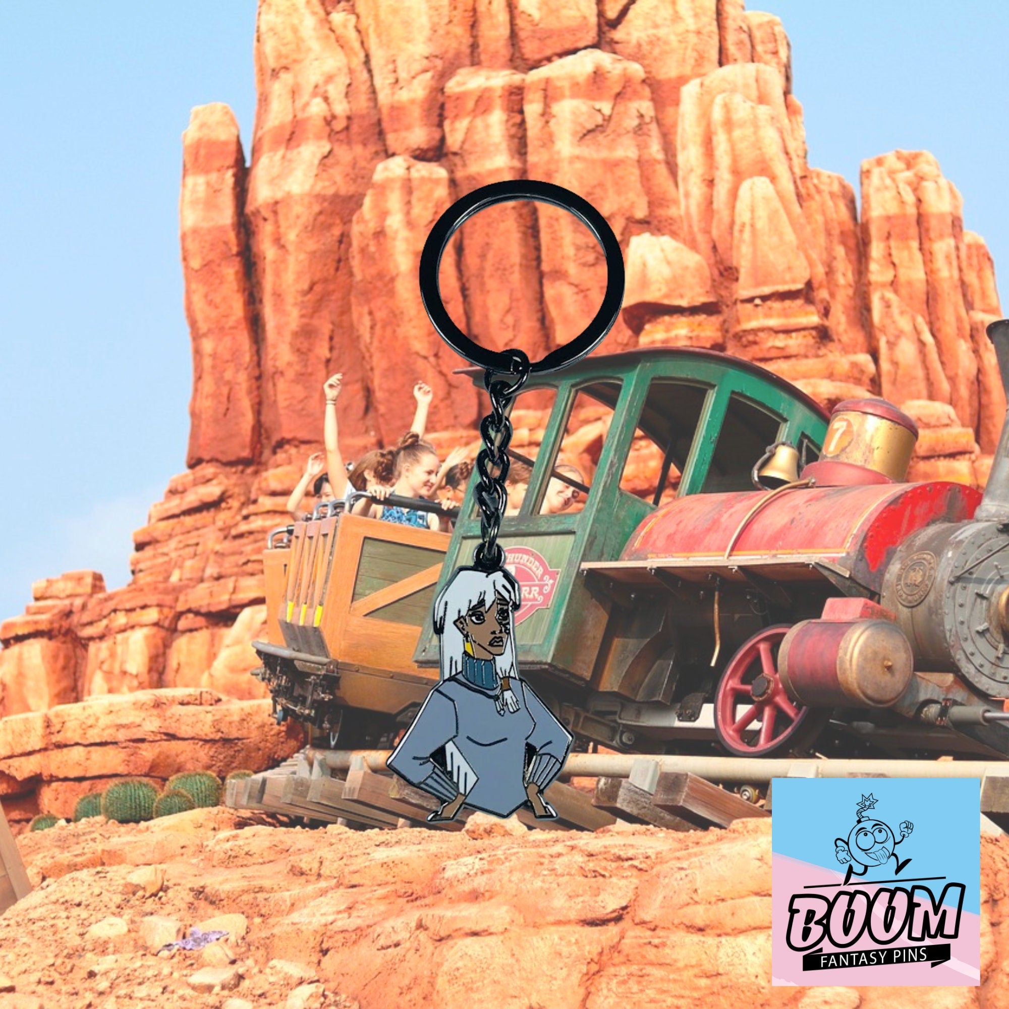 Porte-clés – Reine Kida d'Atlantide, l'empire perdu – Disney Fantasy