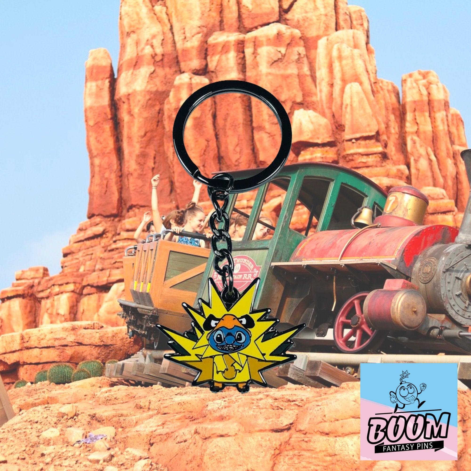 Porte-clés – Stitch Expérience 626 de Lilo &amp; Stitch – Disney Fantasy