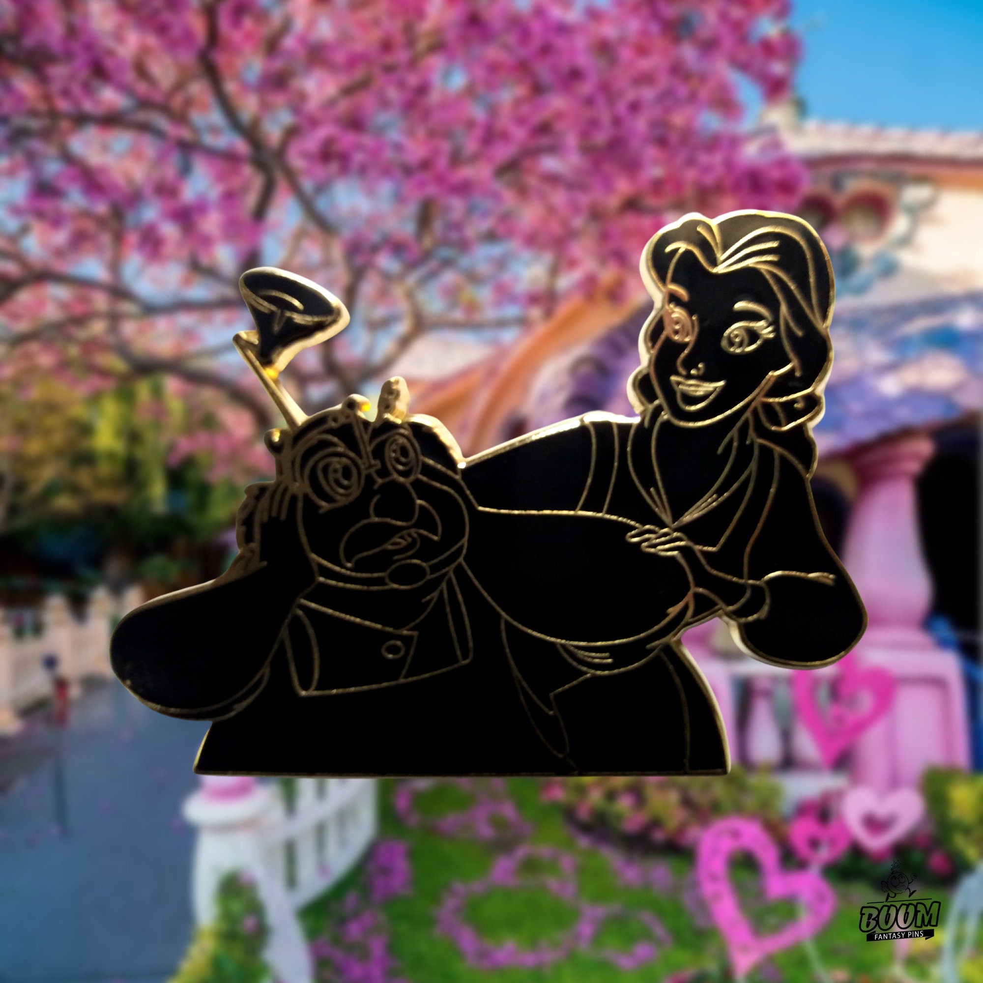 Pin – Bella y Mauricio de La Bella y la Bestia – Disney Fantasy