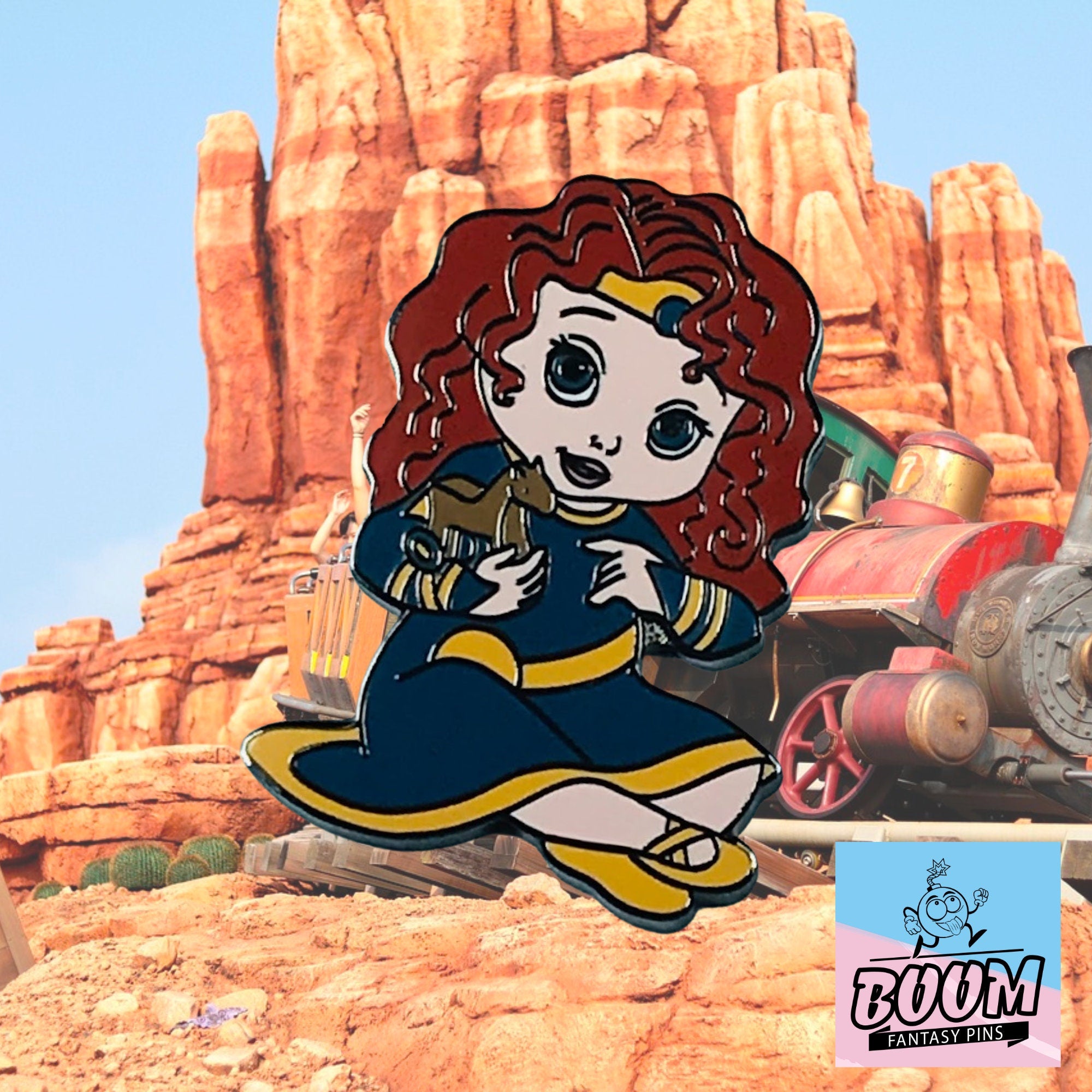 Pin – Bebé Mérida de Valiente – Disney Fantasy