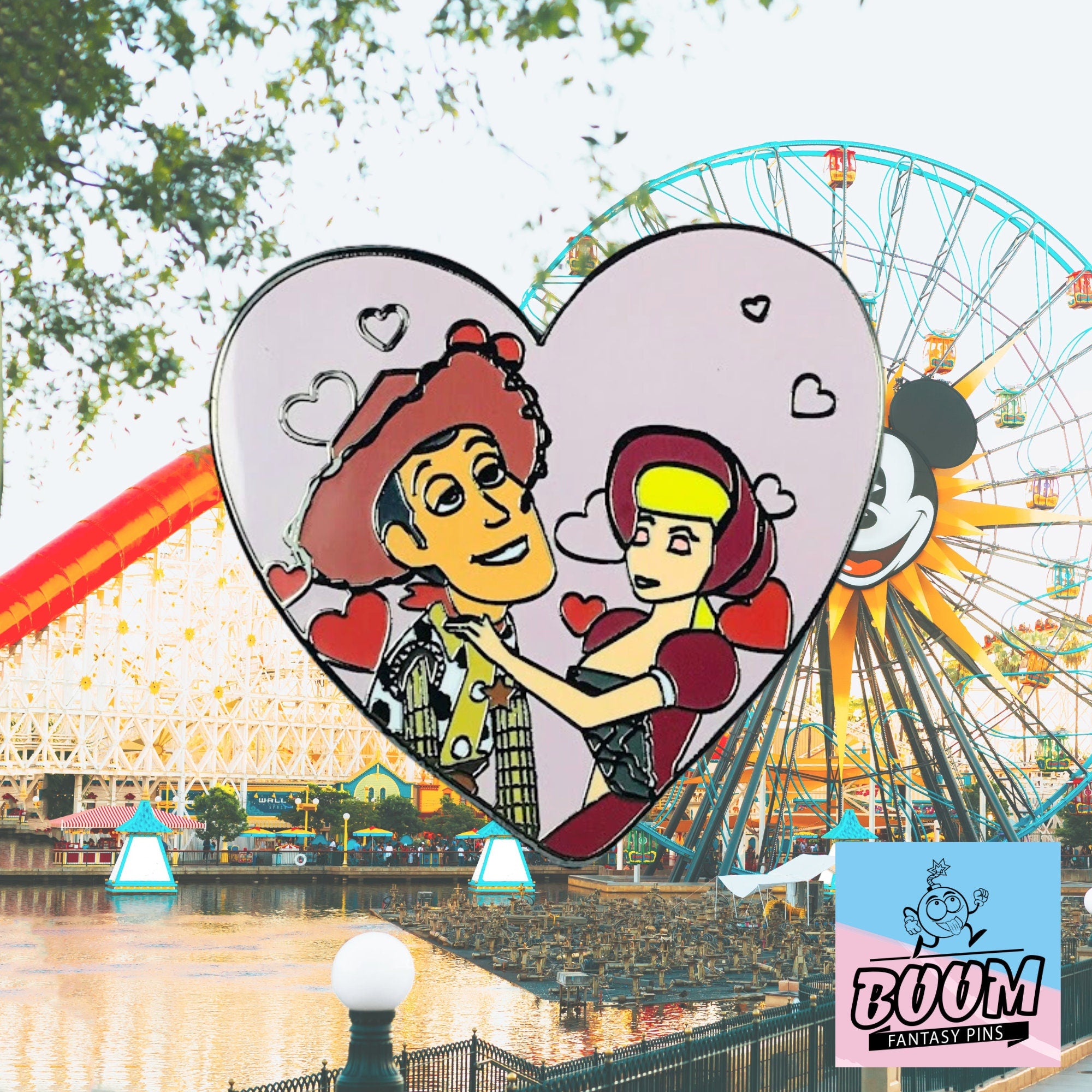 Pin – Woody y Bo Peep de Toy Story – Disney Fantasy