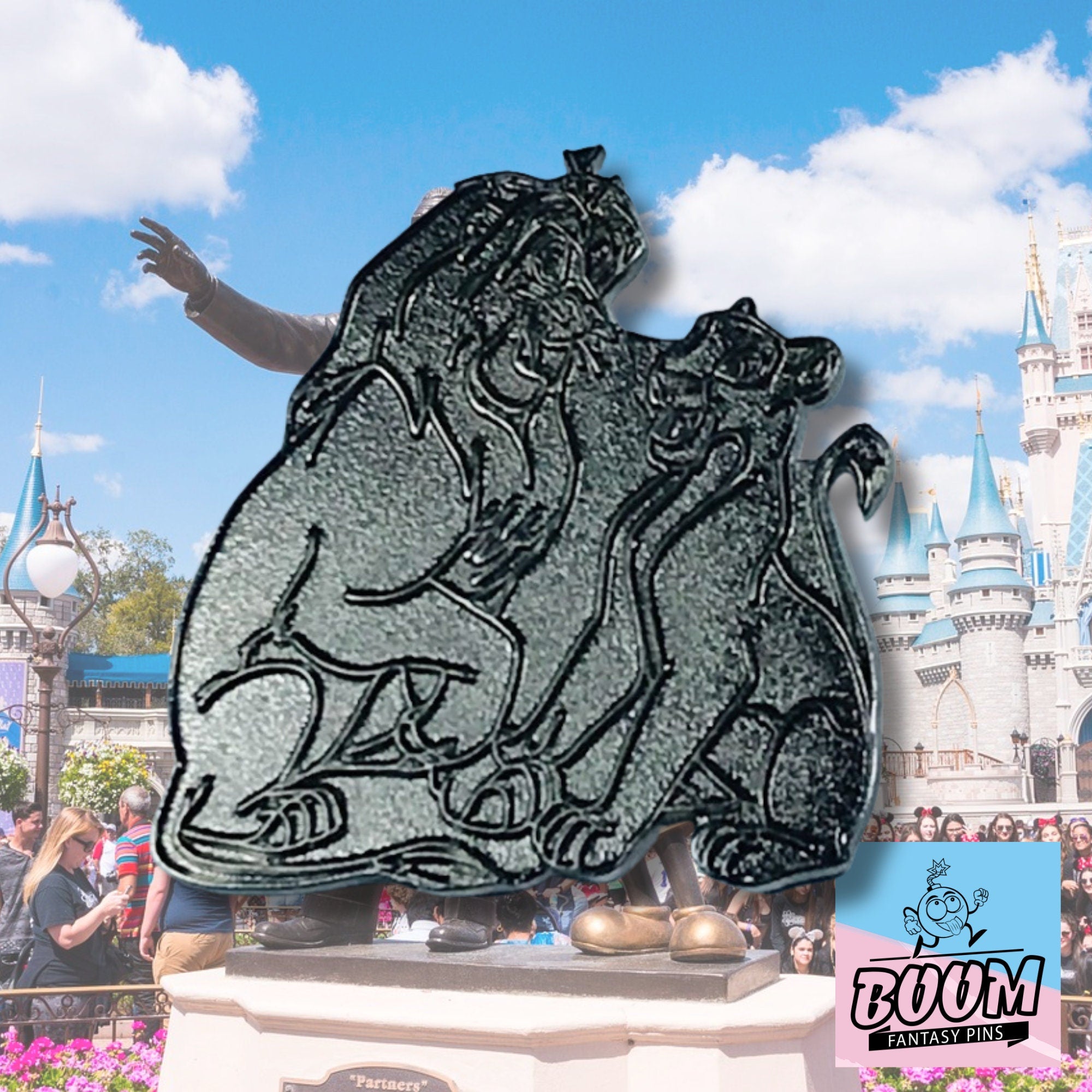 Pin – Simba y Nala de El Rey León – Disney Fantasy