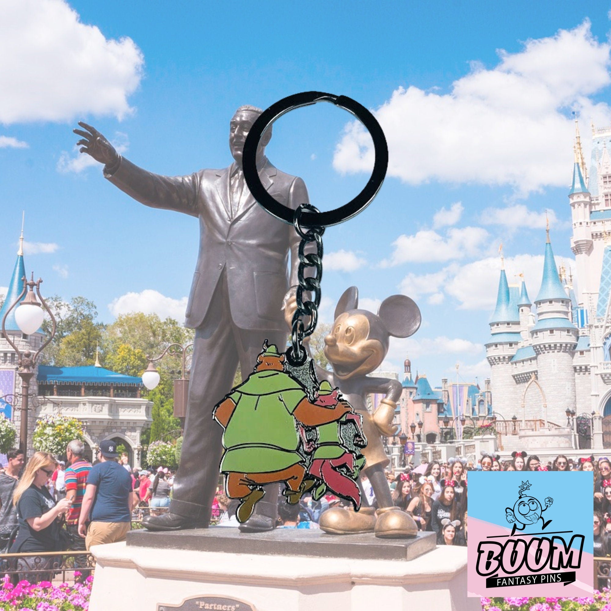 Porte-clés – Petit Jean de Robin des Bois – Disney Fantasy