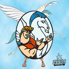 Pin – Hercules and Pegasus from Hercules – Disney Fantasy