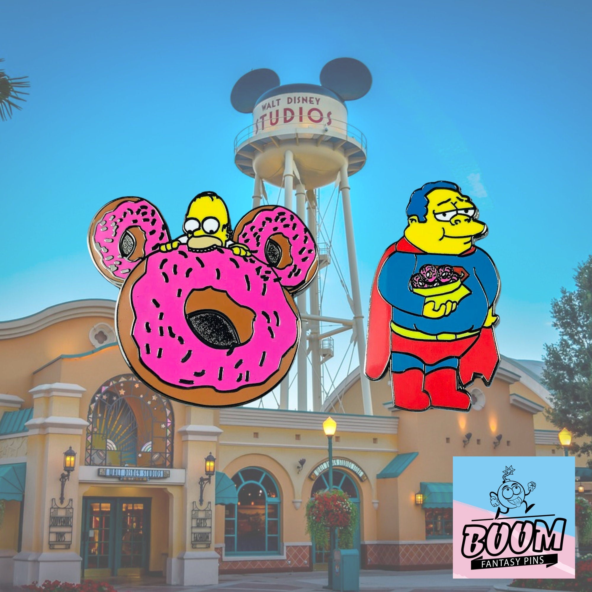 Pin's – Homer Simpson des Simpson – Disney Fantasy