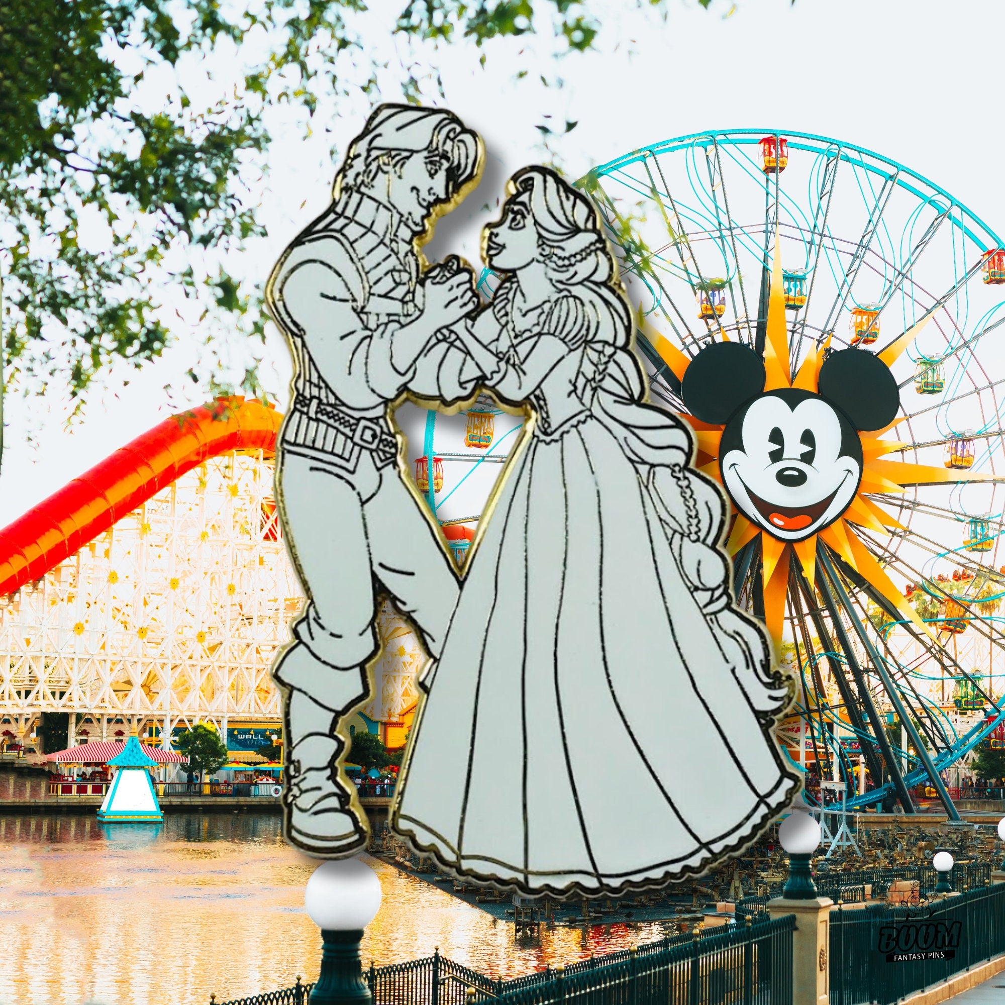 Pin – Rapunzel y Flynn Rider de Enredados – Disney Fantasy