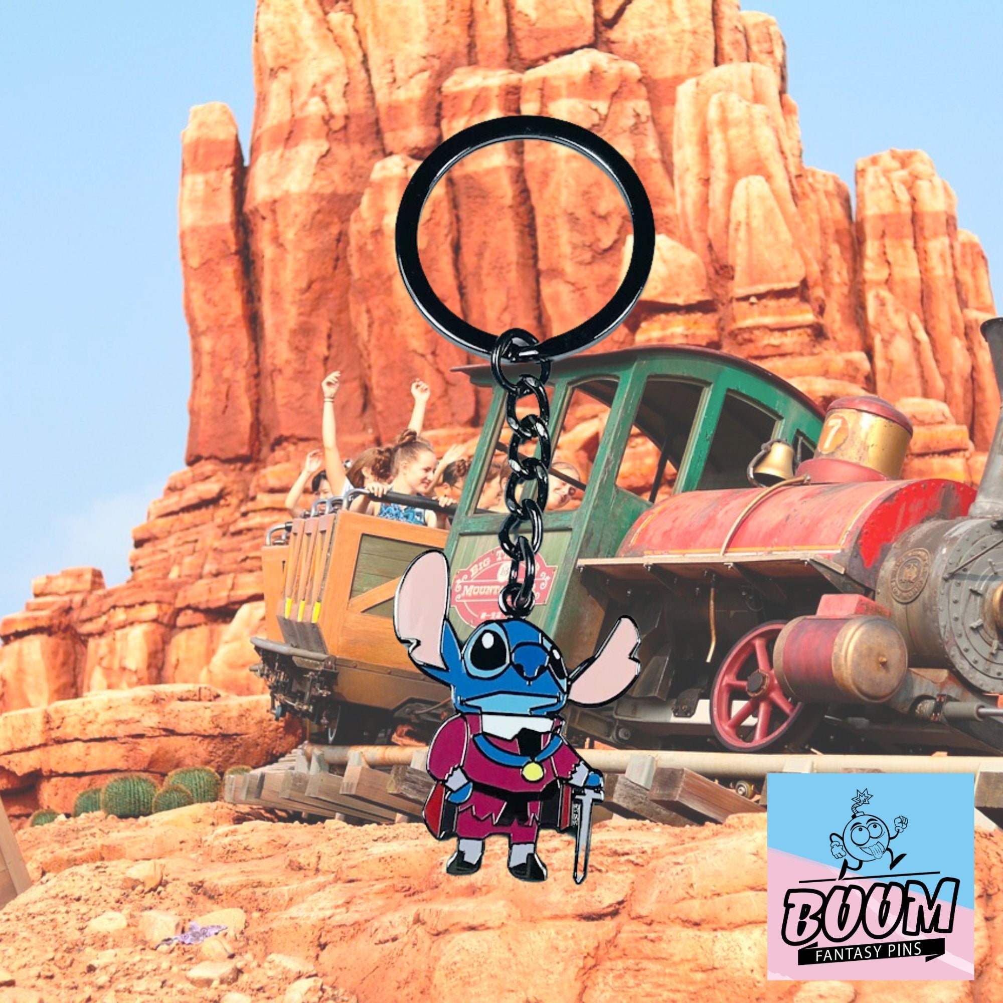 Llavero – Stitch como el Príncipe de Lilo y Stitch – Disney Fantasy