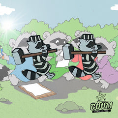 Cufflinks – Recurring Raccoon from Robin Hood – Disney Fantasy