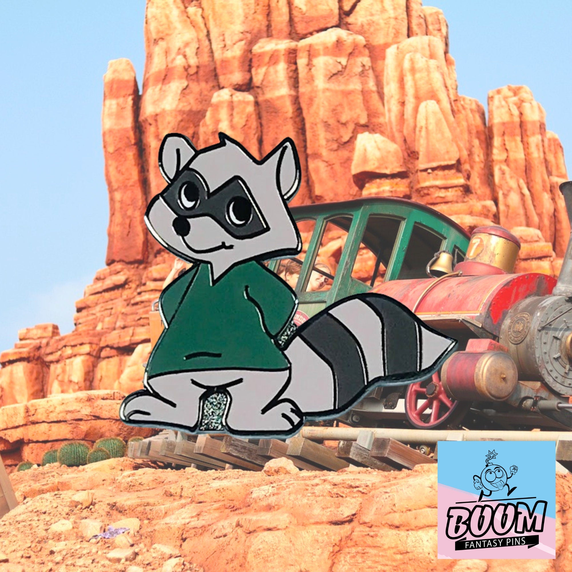 Pin's – Raton laveur de Robin des Bois – Disney Fantasy