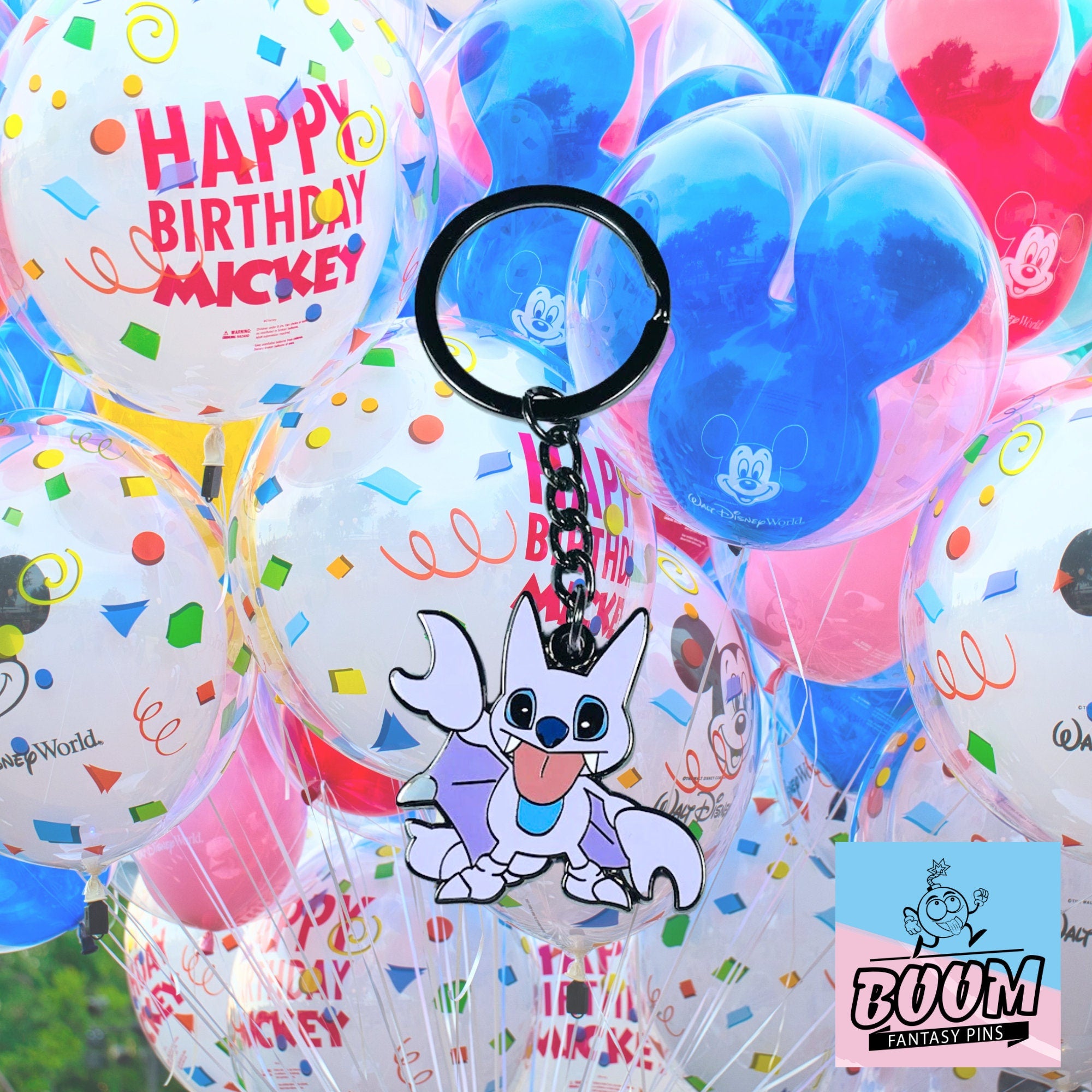 Porte-clés – Expérience 626 Stitch en Gligar de Lilo &amp; Stitch – Disney Fantasy