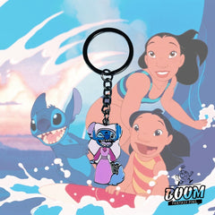 Llavero – Experimento 626 como Lady Marian de Lilo y Stitch – Disney Fantasy